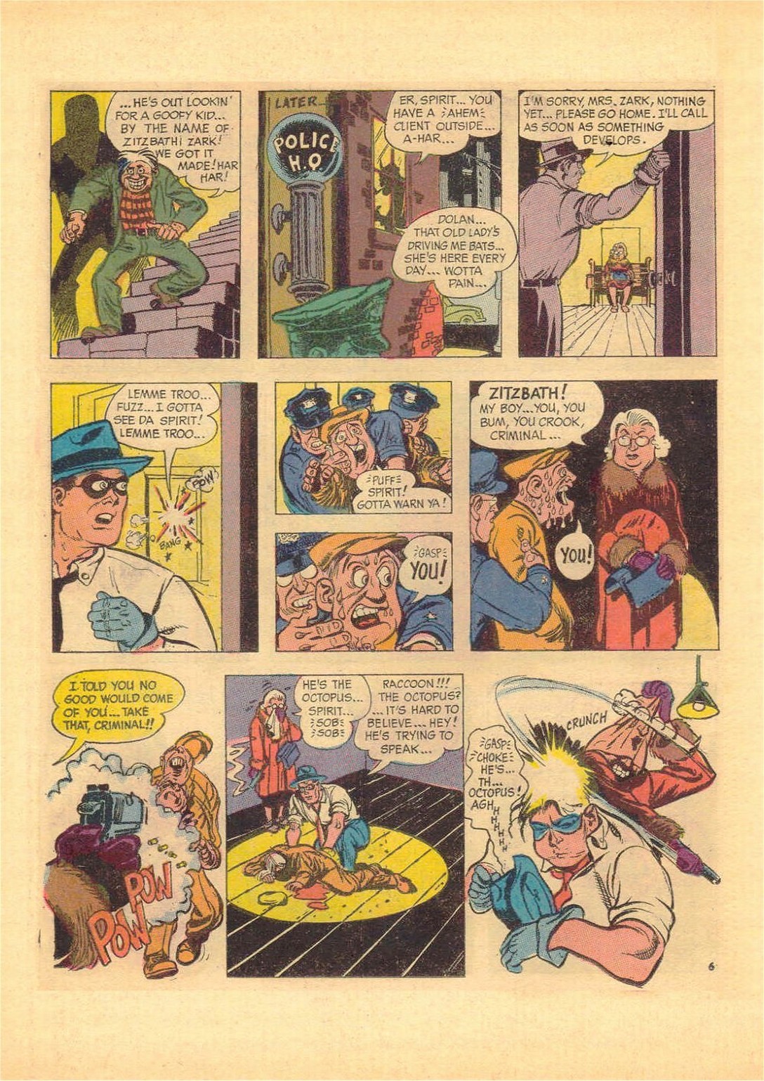 Read online The Spirit (1966) comic -  Issue #2 - 8