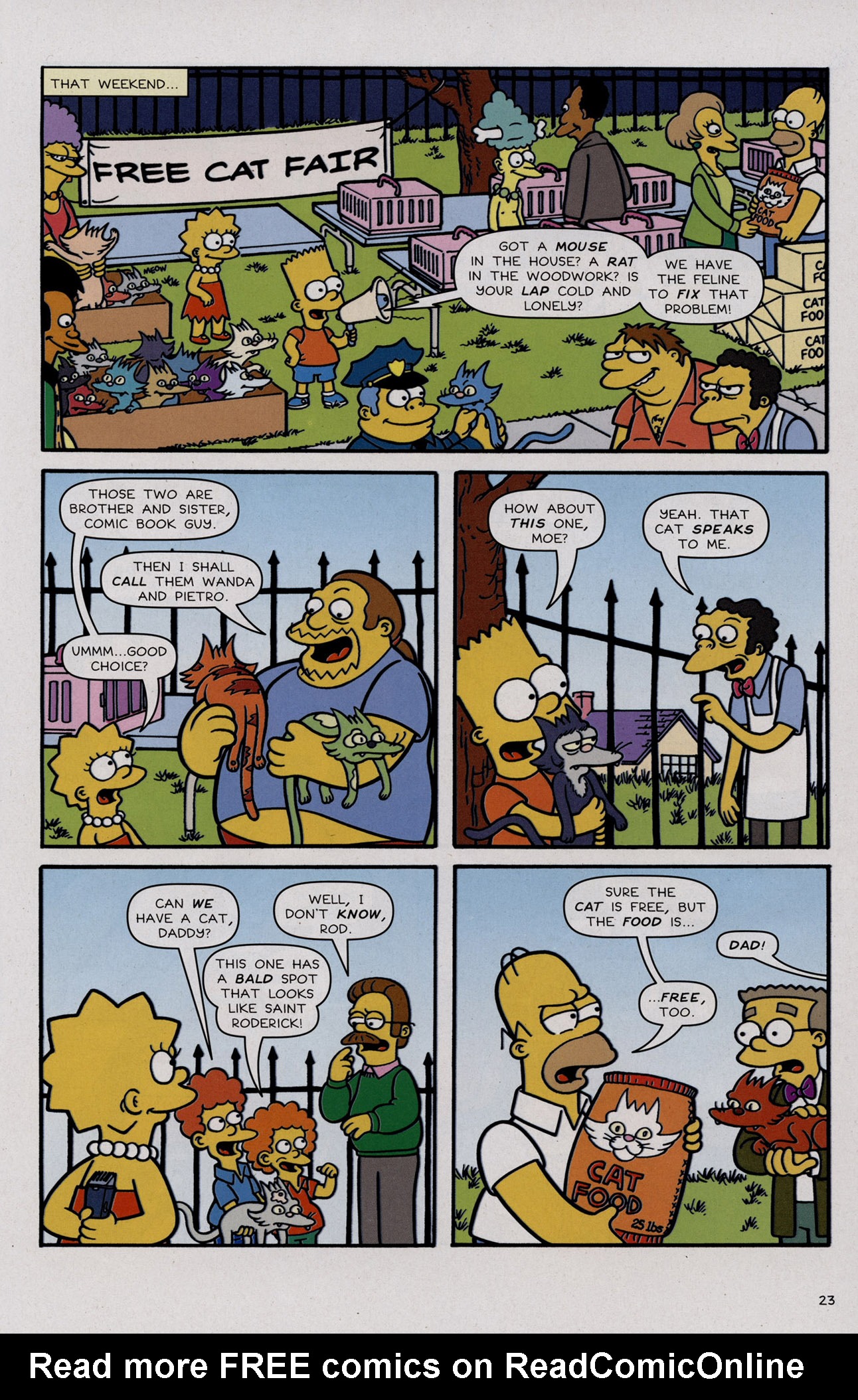 Read online Simpsons Comics comic -  Issue #176 - 23