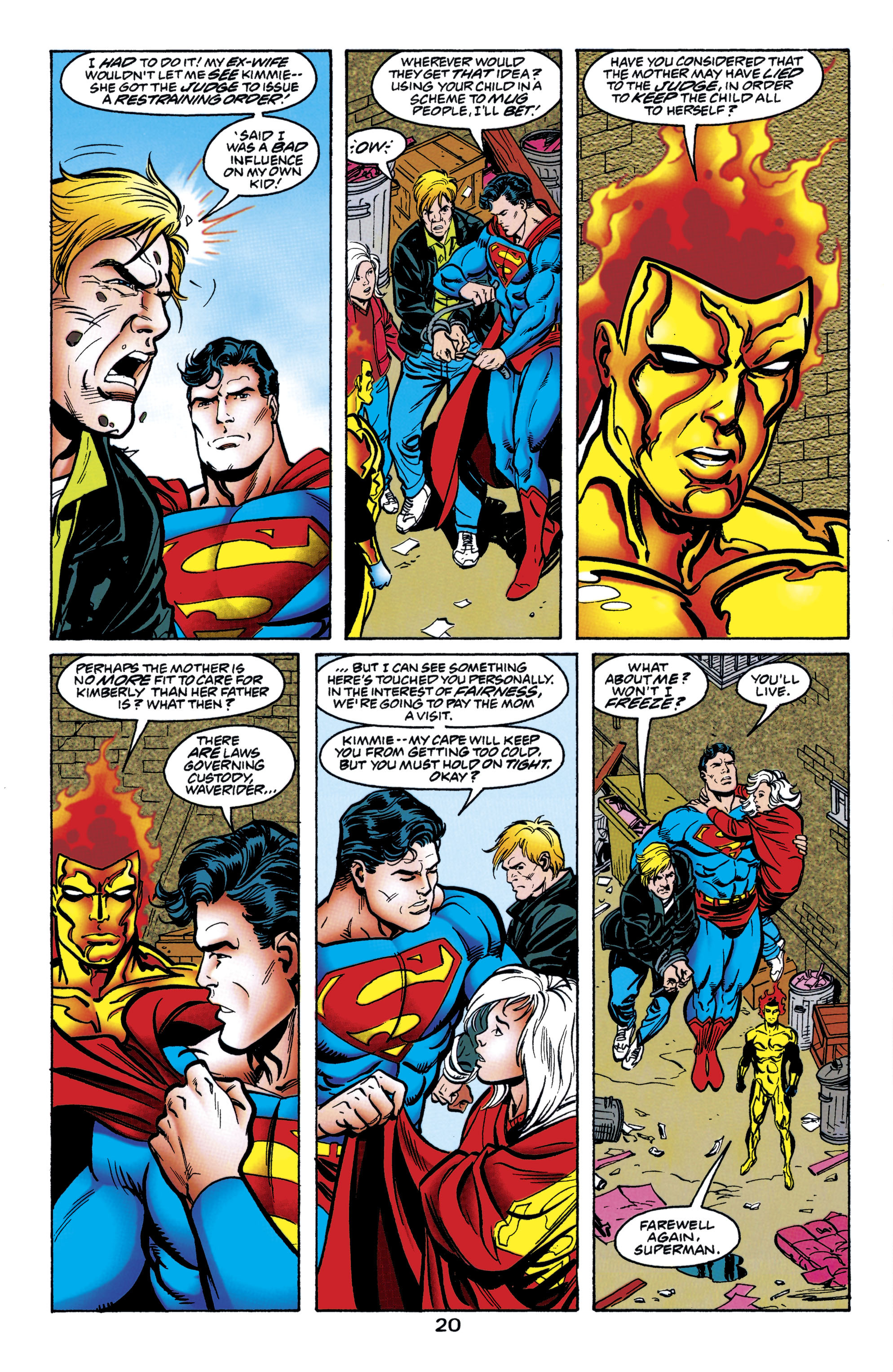 Read online Adventures of Superman (1987) comic -  Issue #561 - 21