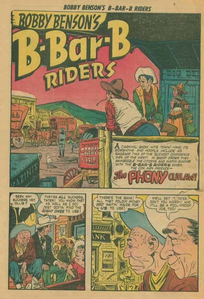 Read online Bobby Benson's B-Bar-B Riders comic -  Issue #11 - 26