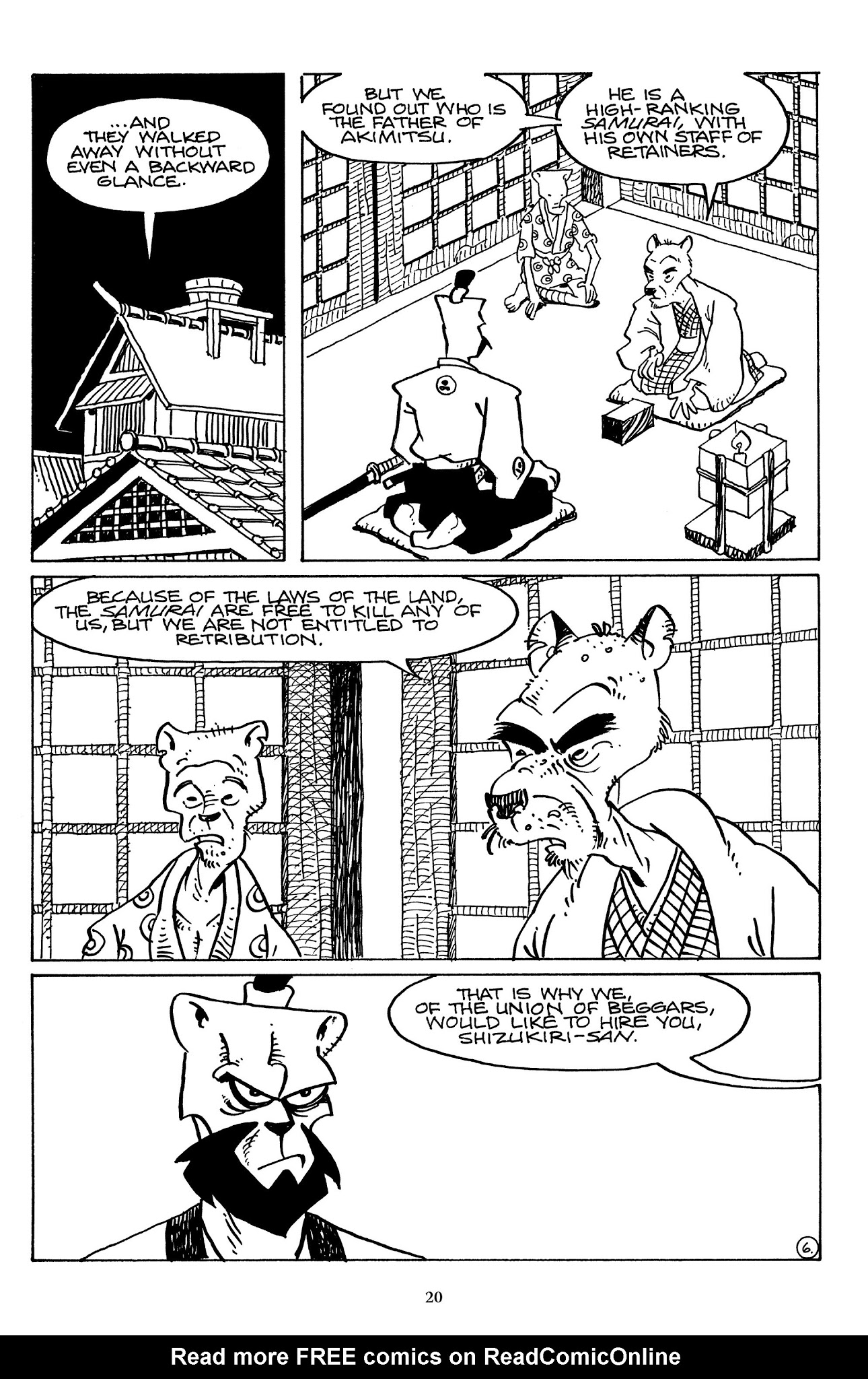 Read online The Usagi Yojimbo Saga comic -  Issue # TPB 6 - 19