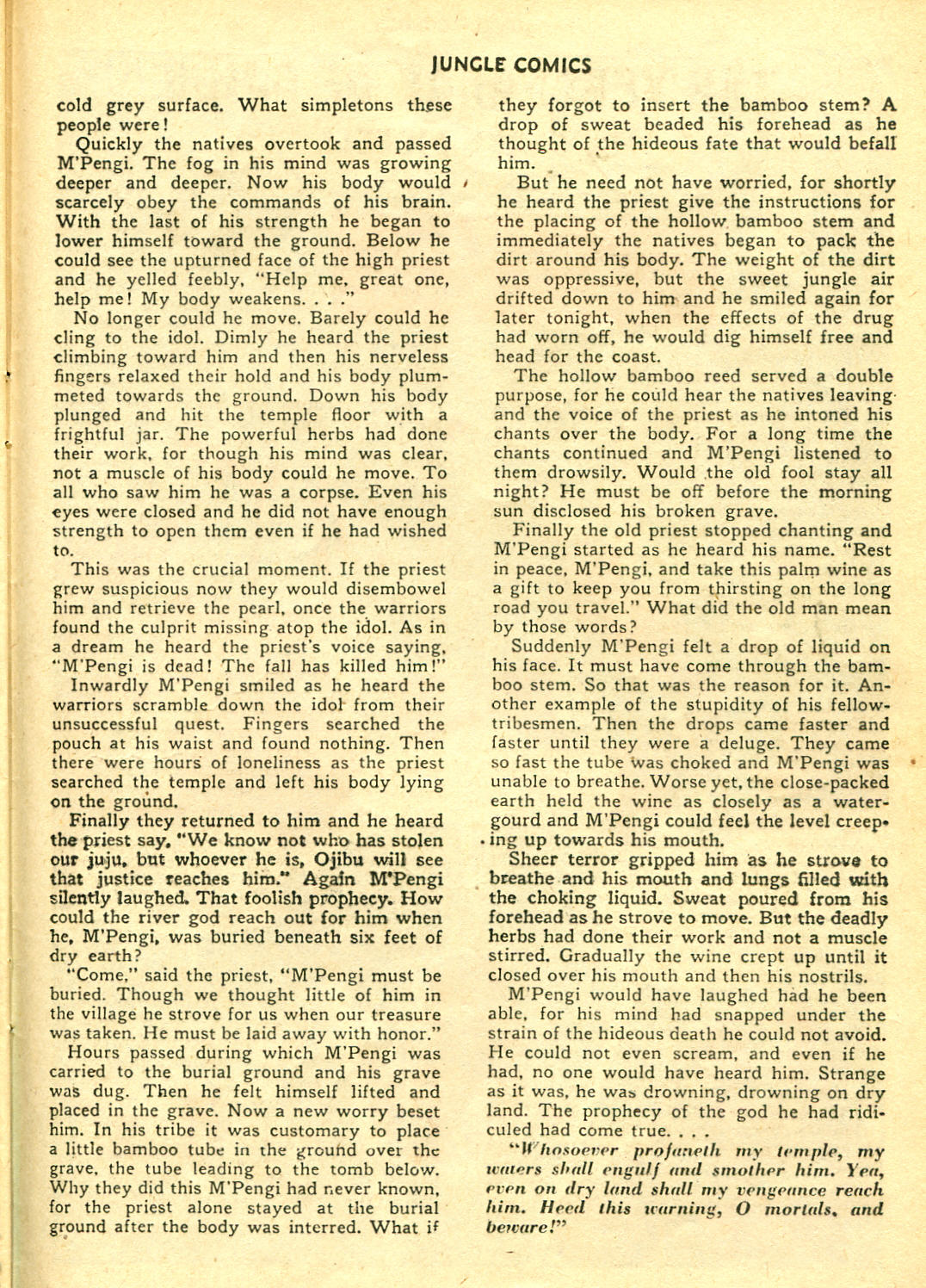 Read online Jungle Comics comic -  Issue #83 - 36