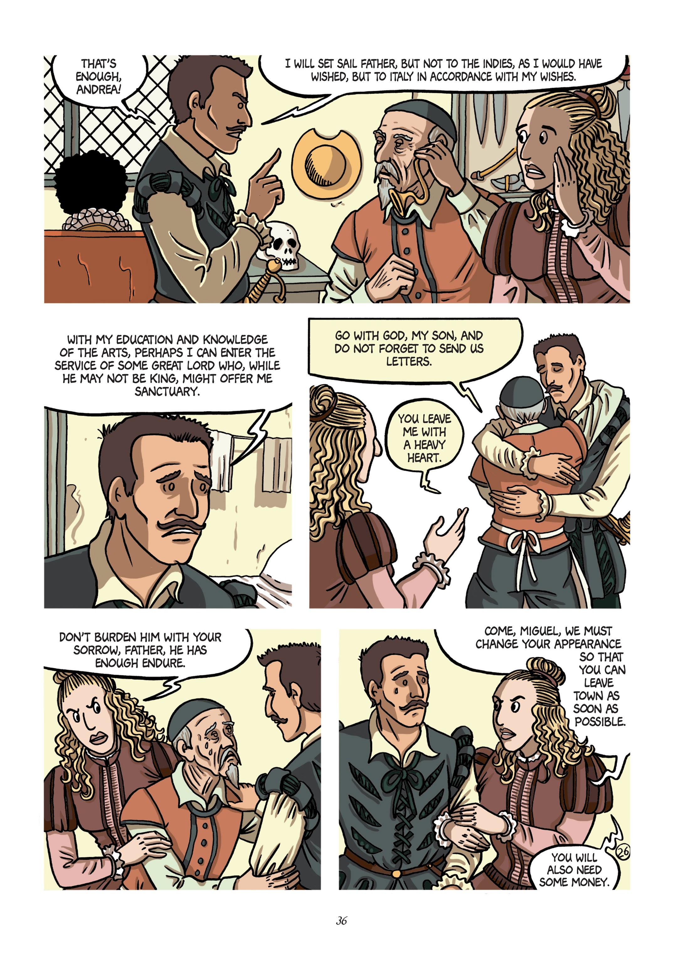 Read online Cervantes comic -  Issue # TPB 1 - 35