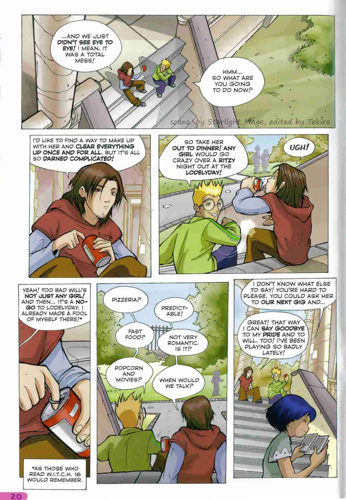 Read online W.i.t.c.h. comic -  Issue #40 - 6