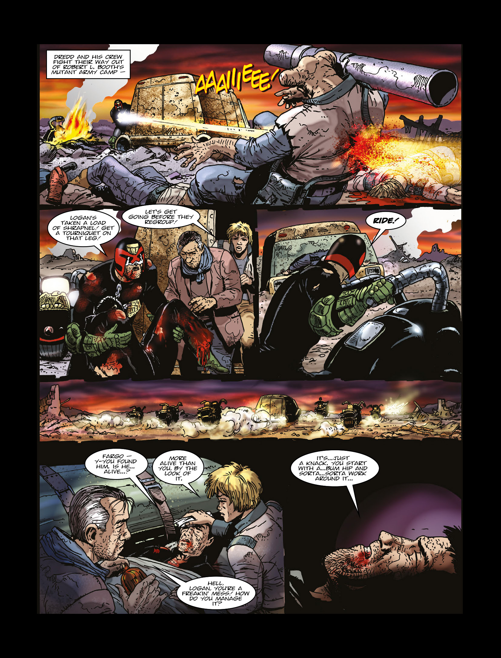 Read online Essential Judge Dredd: Origins comic -  Issue # TPB (Part 2) - 70