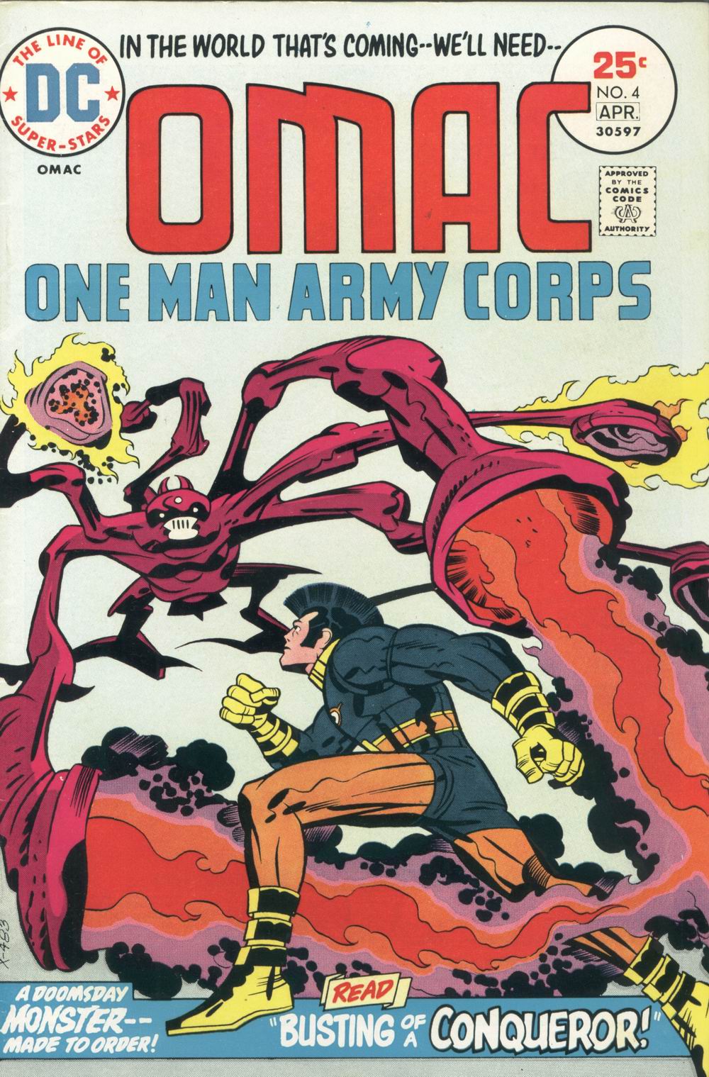 Read online OMAC (1974) comic -  Issue #4 - 1