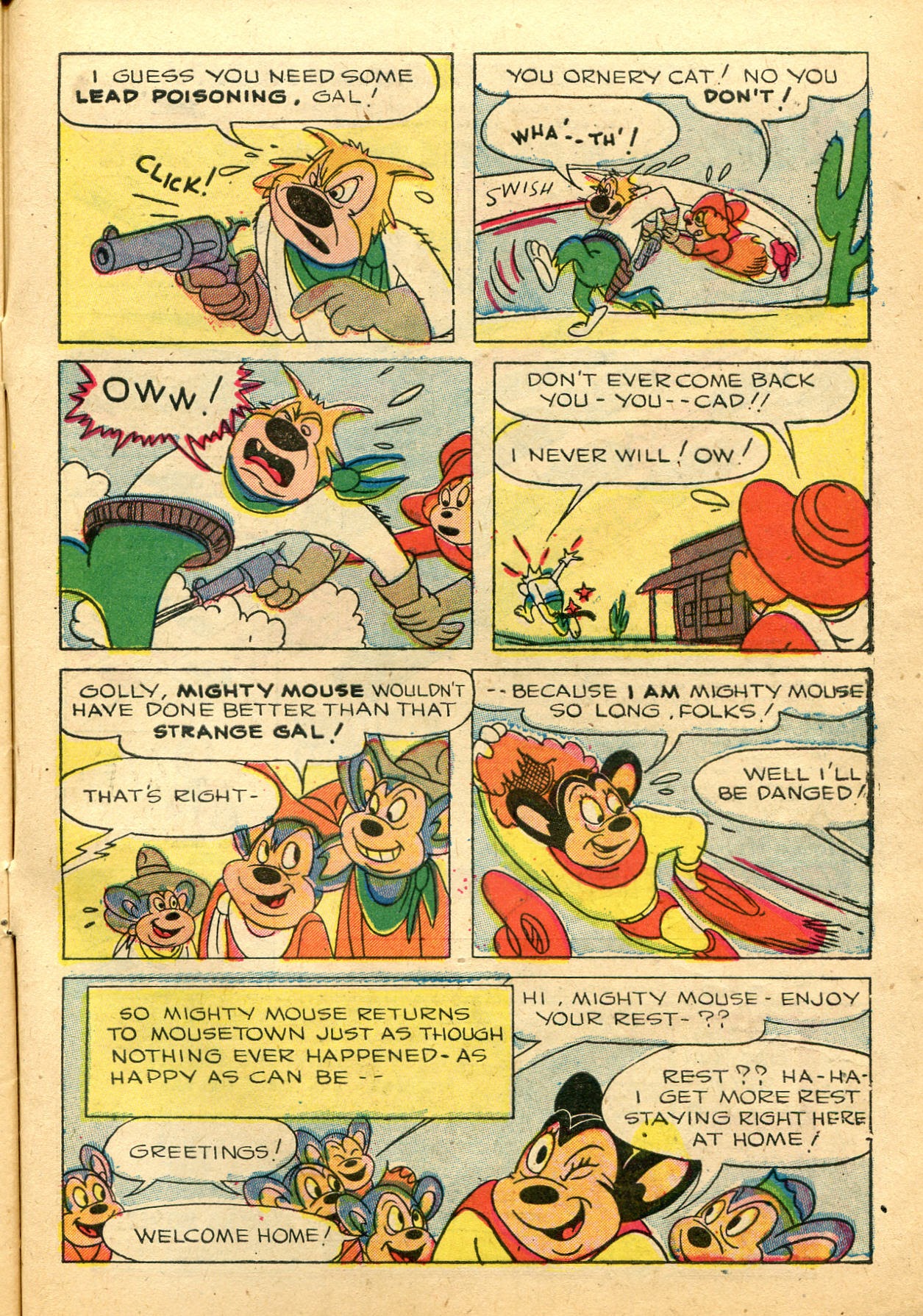 Read online Paul Terry's Mighty Mouse Comics comic -  Issue #47 - 33
