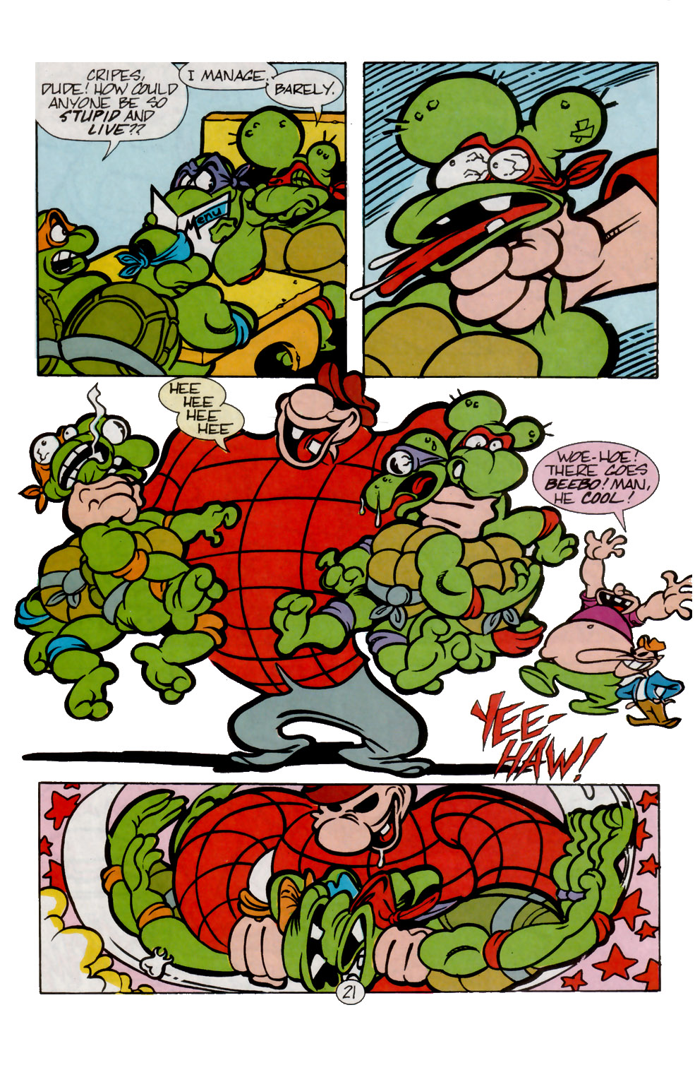 Read online Teenage Mutant Ninja Turtles Adventures (1989) comic -  Issue # _Special 8 - 22