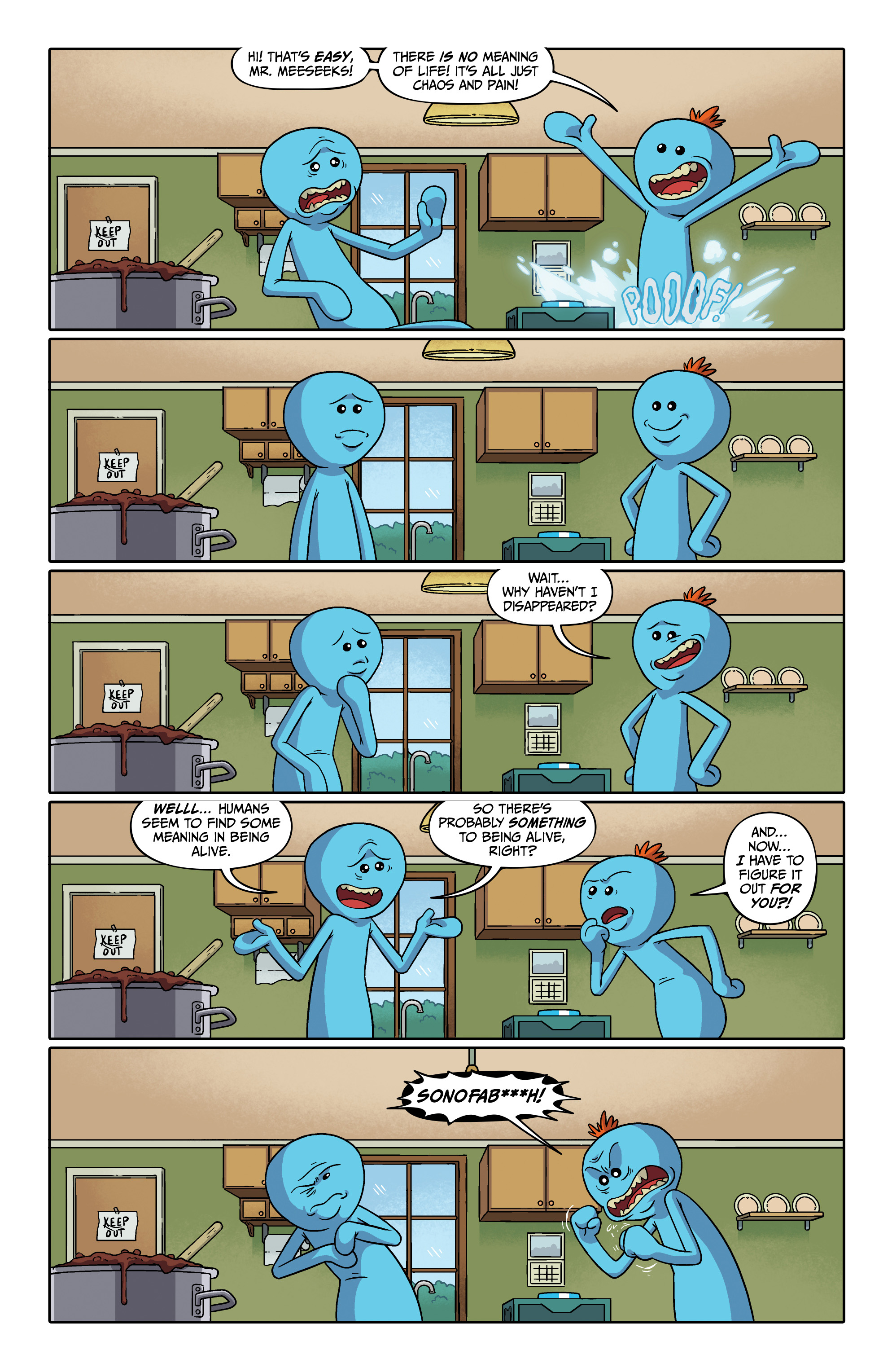 Read online Rick and Morty Presents: Mr. Meeseeks comic -  Issue # Full - 5