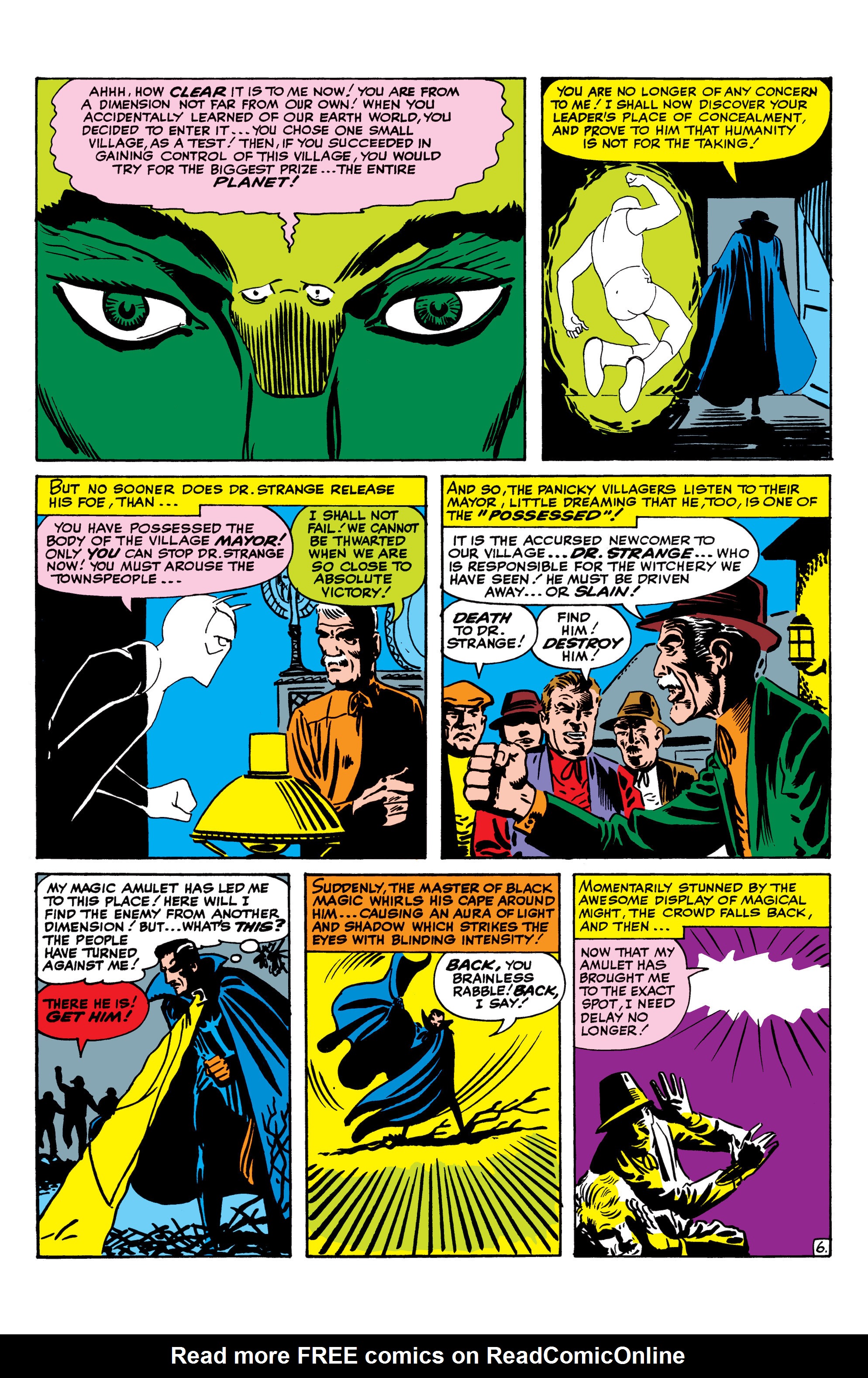Read online Marvel Masterworks: Doctor Strange comic -  Issue # TPB 1 - 57