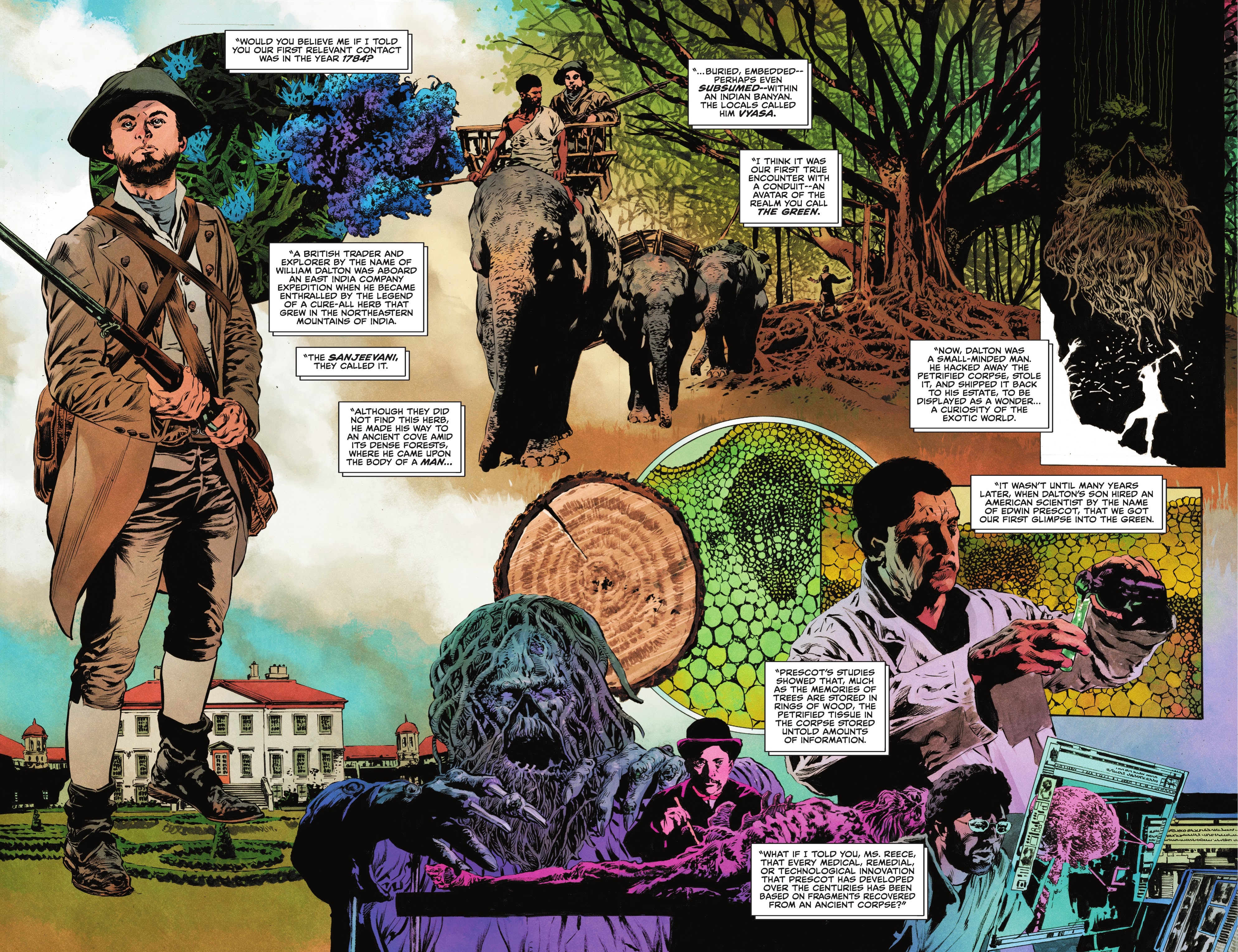 Read online The Swamp Thing comic -  Issue #9 - 11