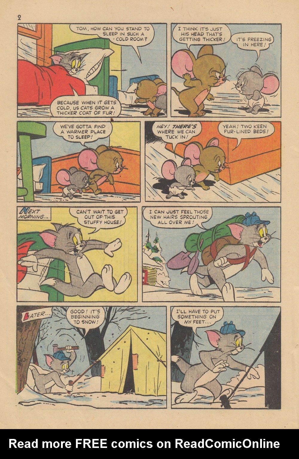Read online M.G.M.'s Tom and Jerry's Winter Fun comic -  Issue #4 - 5