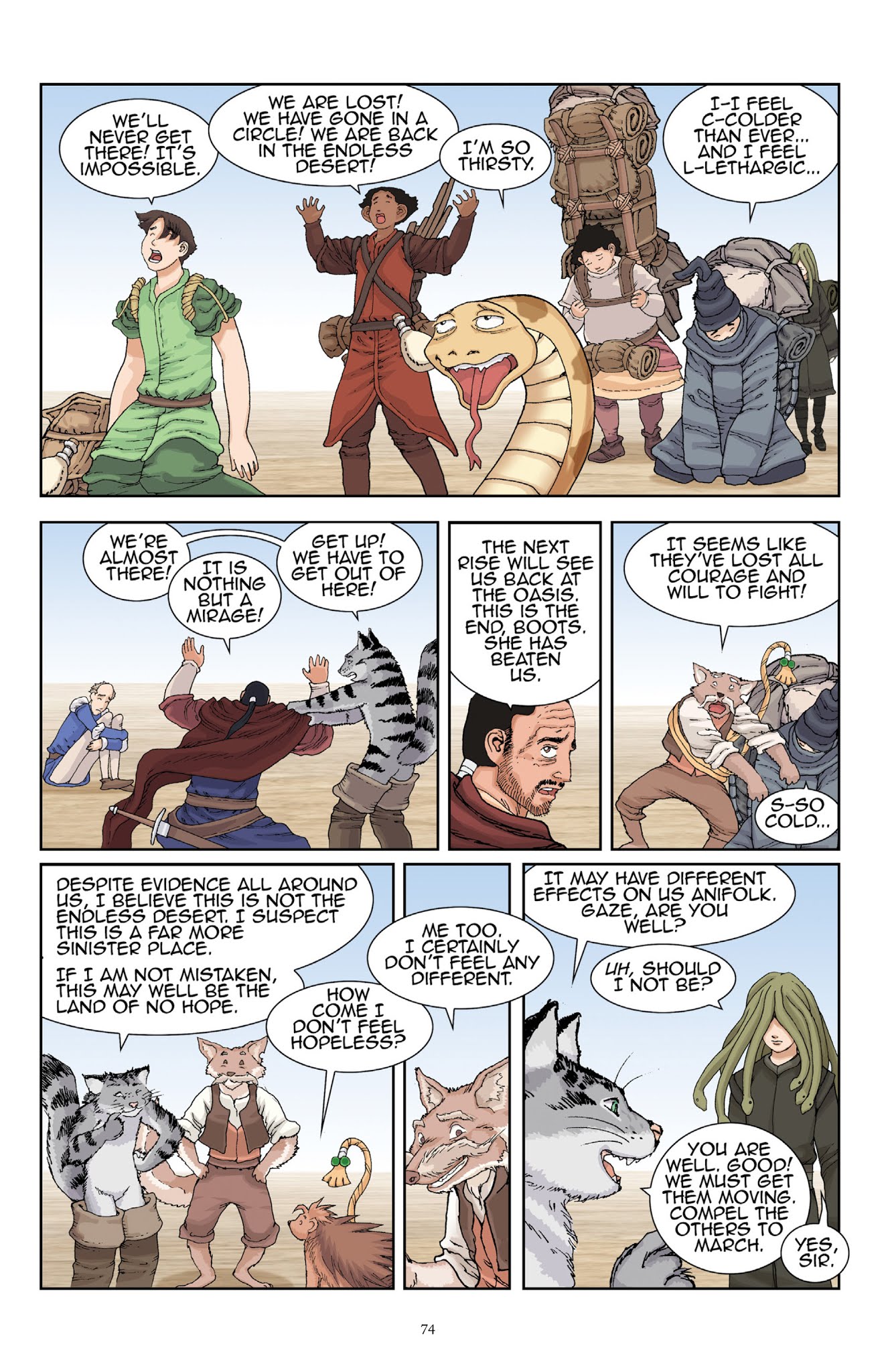 Read online Courageous Princess comic -  Issue # TPB 3 (Part 1) - 74