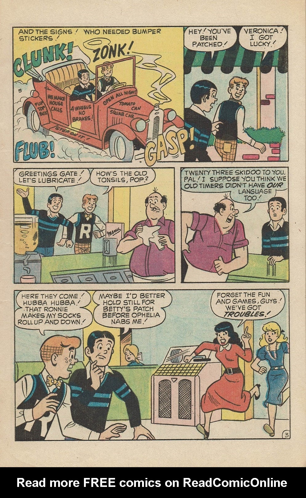 Read online Archie at Riverdale High (1972) comic -  Issue #7 - 5