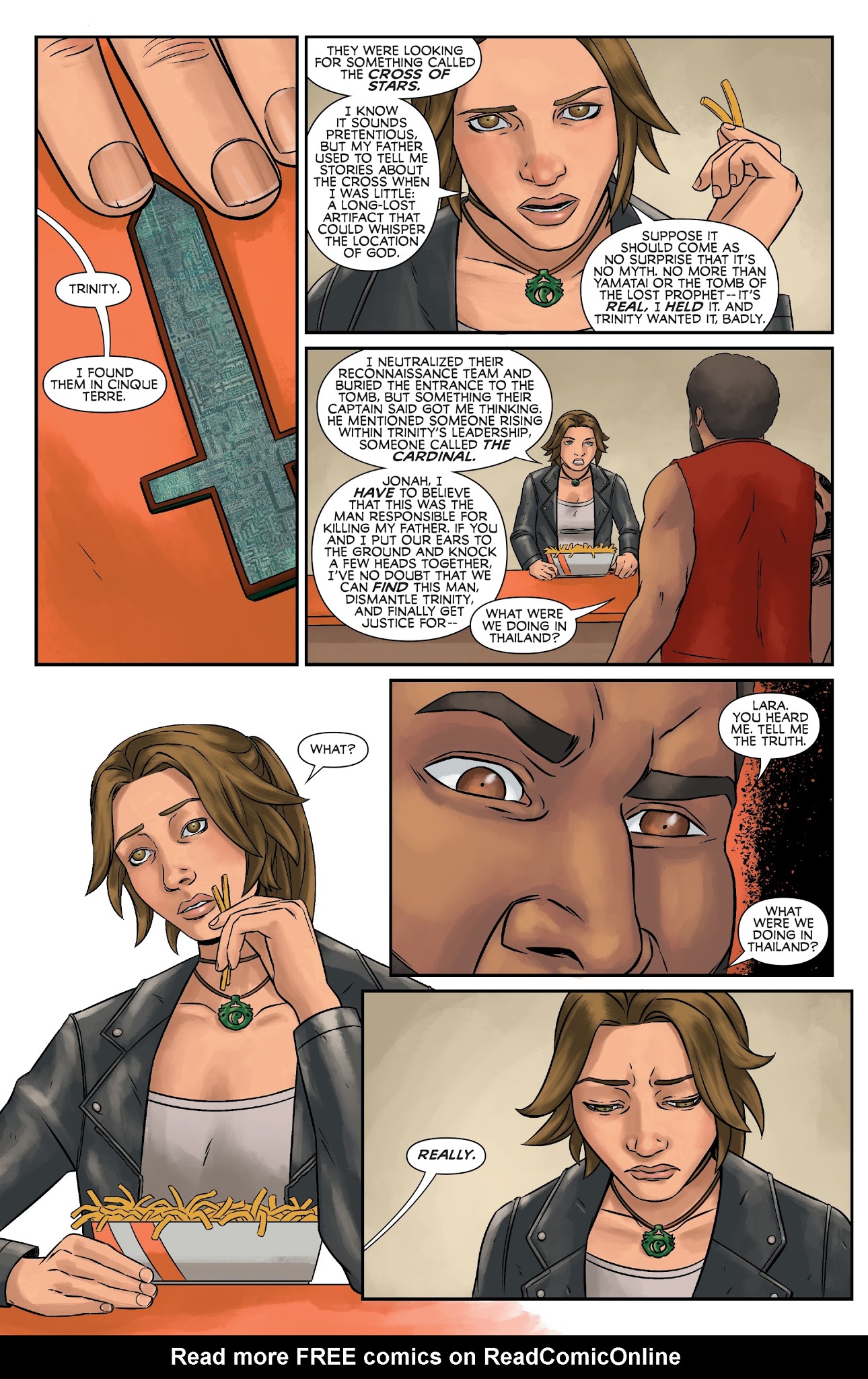 Read online Tomb Raider: Survivor's Crusade comic -  Issue #2 - 5