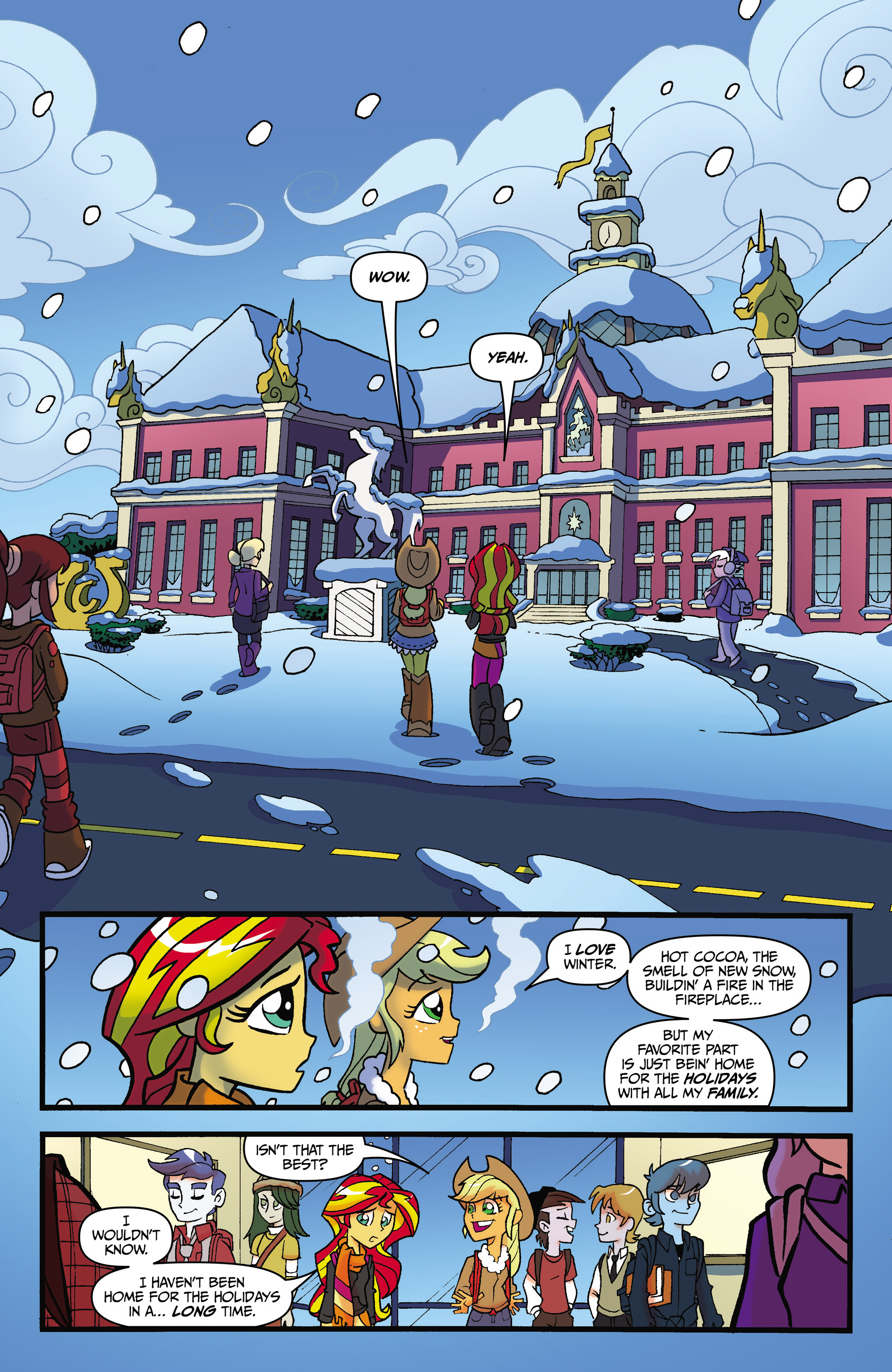 Read online My Little Pony: Equestria Girls comic -  Issue # TPB - 45