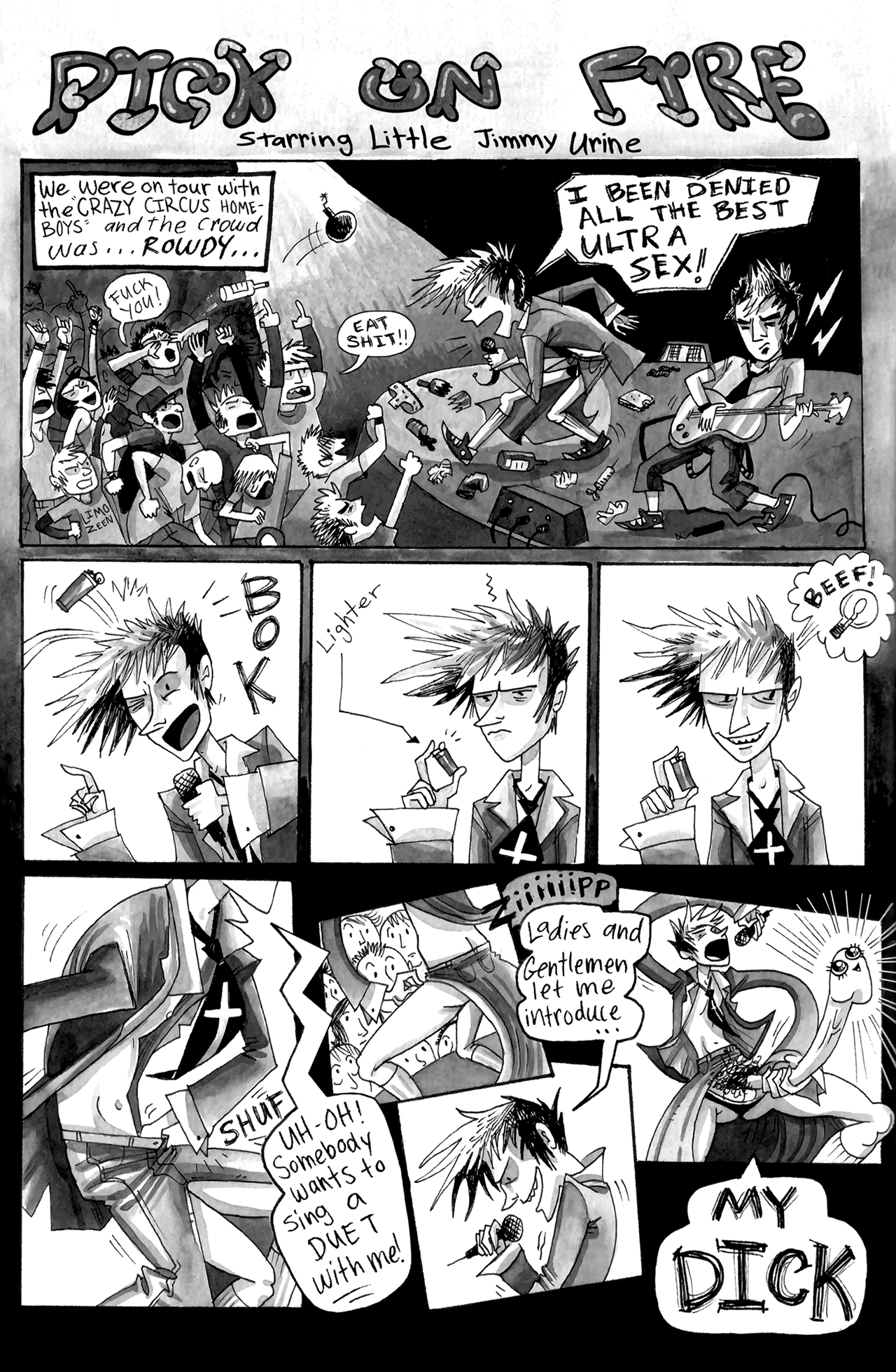Read online Adventures into Mindless Self Indulgence comic -  Issue # Full - 4