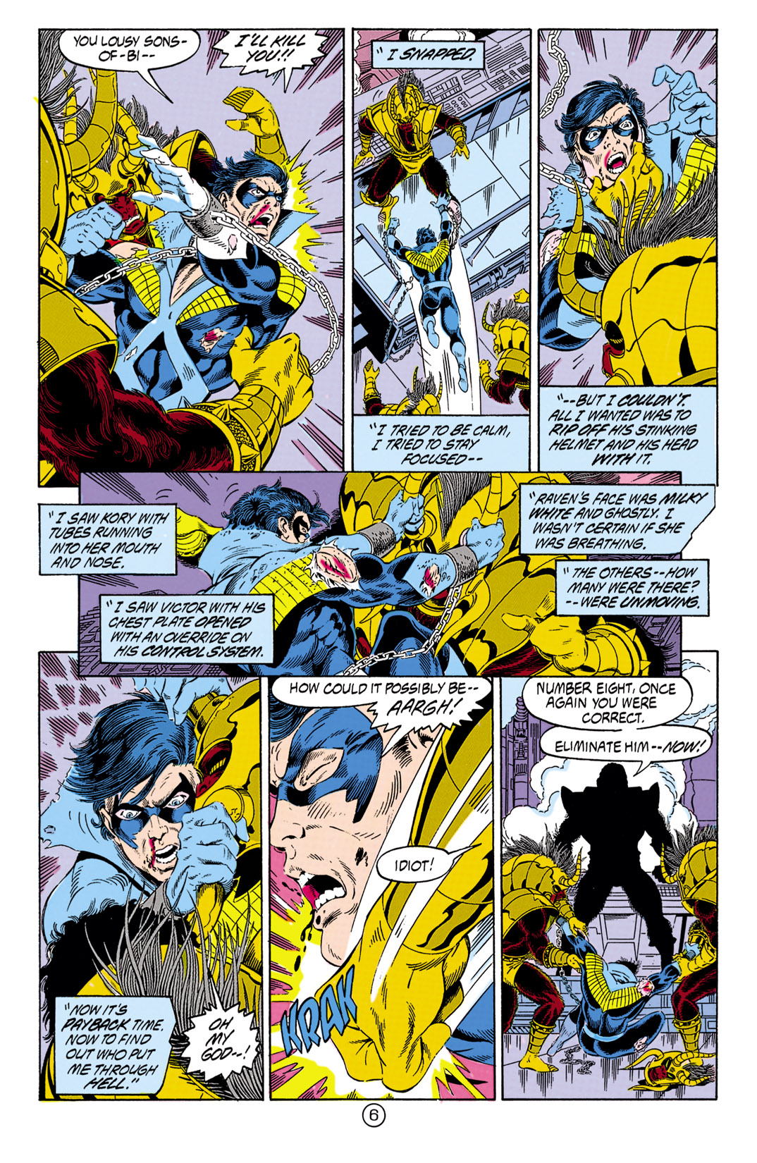 Read online The New Titans (1988) comic -  Issue #75 - 7