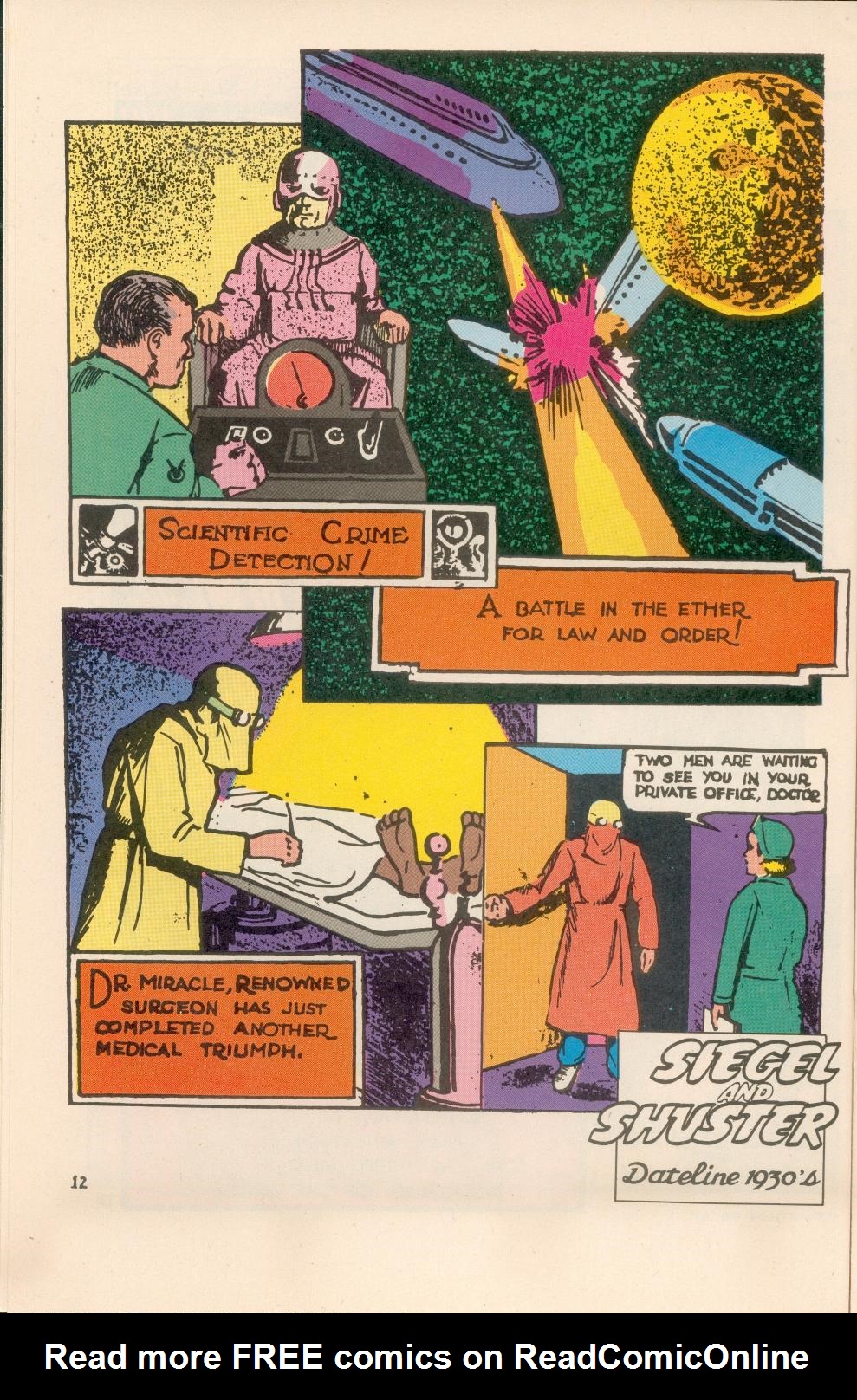 Read online Siegel and Shuster: Dateline 1930's comic -  Issue #1 - 14