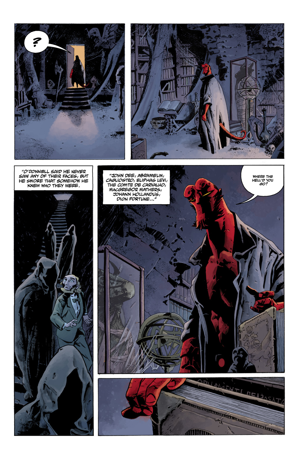 Read online B.P.R.D. Hell on Earth: The Transformation of J. H. O'Donnell comic -  Issue # Full - 13