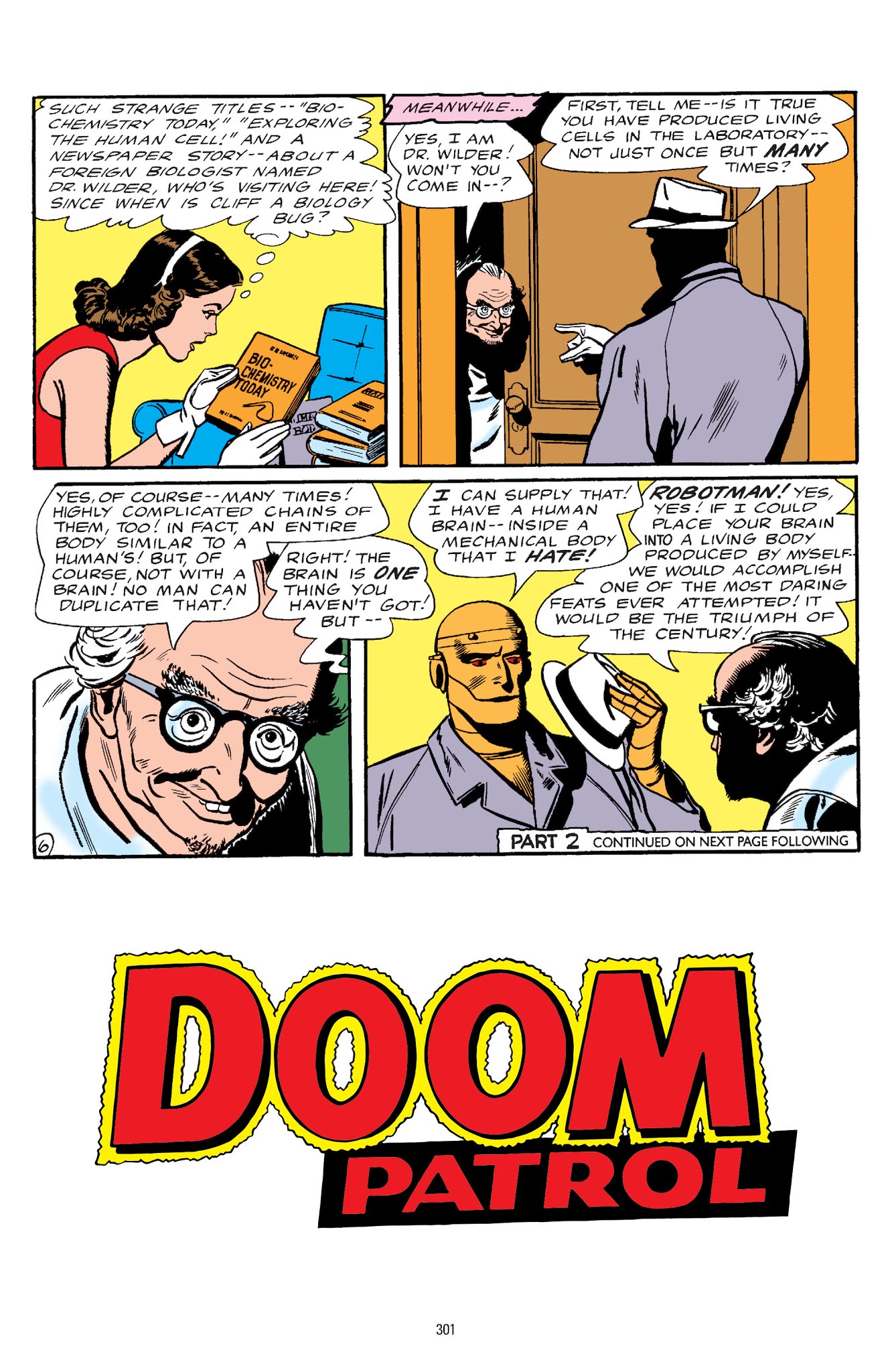 Read online Doom Patrol: The Silver Age comic -  Issue # TPB (Part 4) - 1