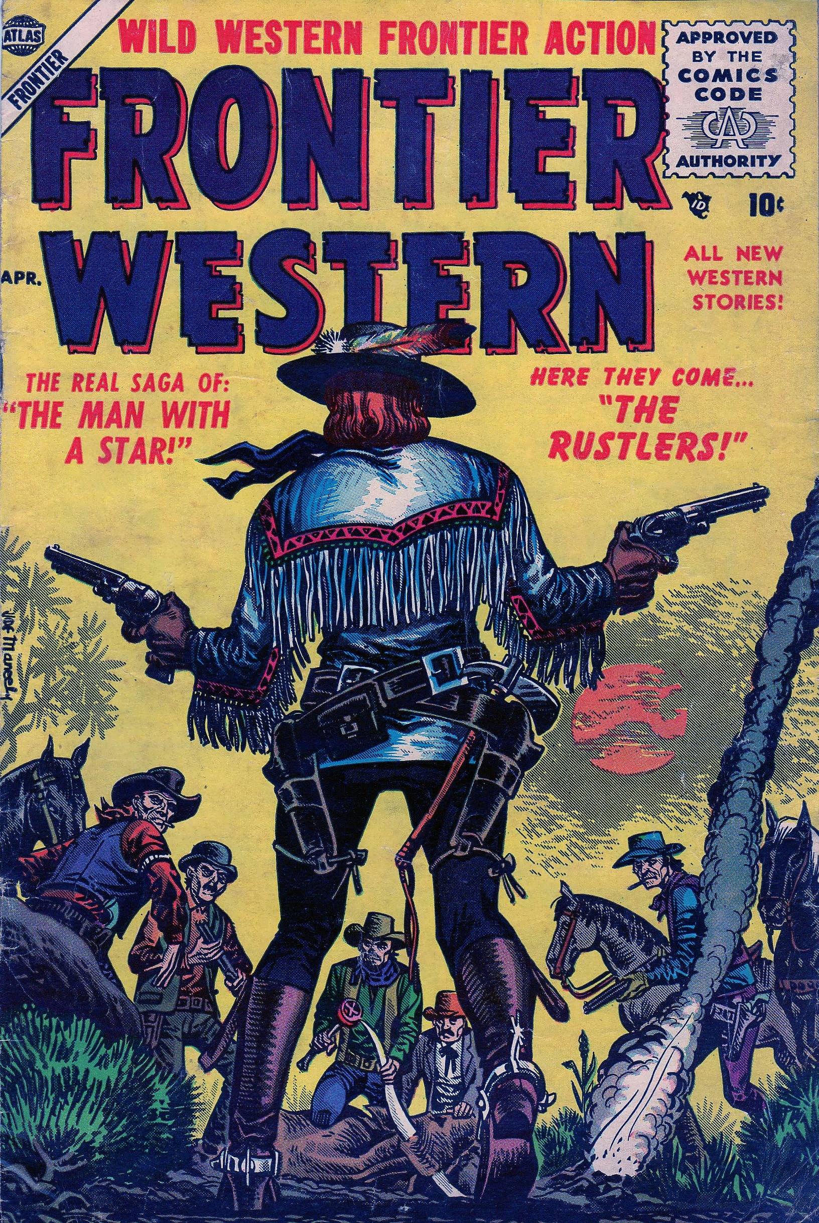 Read online Frontier Western comic -  Issue #2 - 1