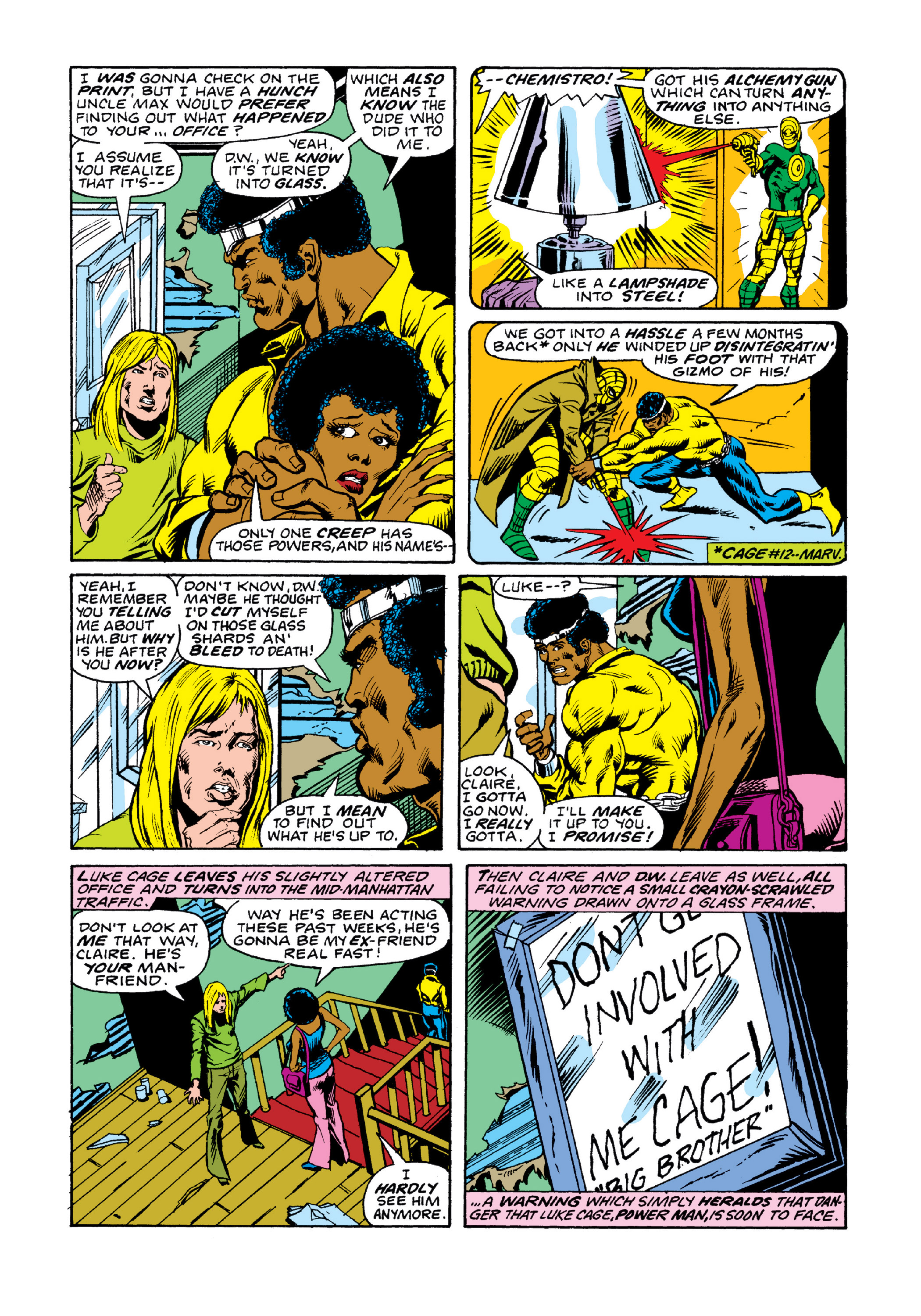 Read online Marvel Masterworks: Luke Cage, Power Man comic -  Issue # TPB 3 (Part 2) - 21