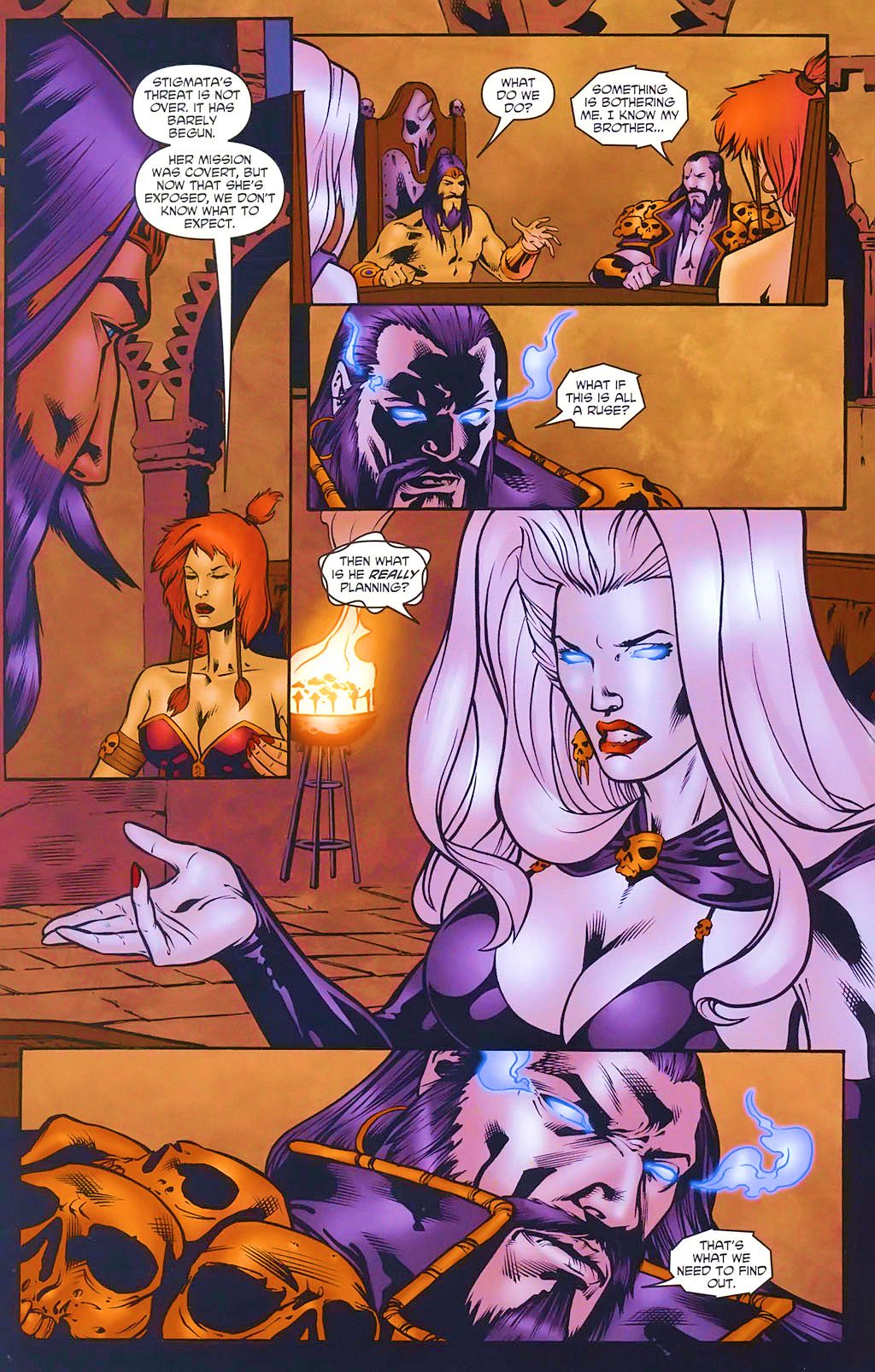 Read online Brian Pulido's Lady Death: Blacklands comic -  Issue #1 - 19
