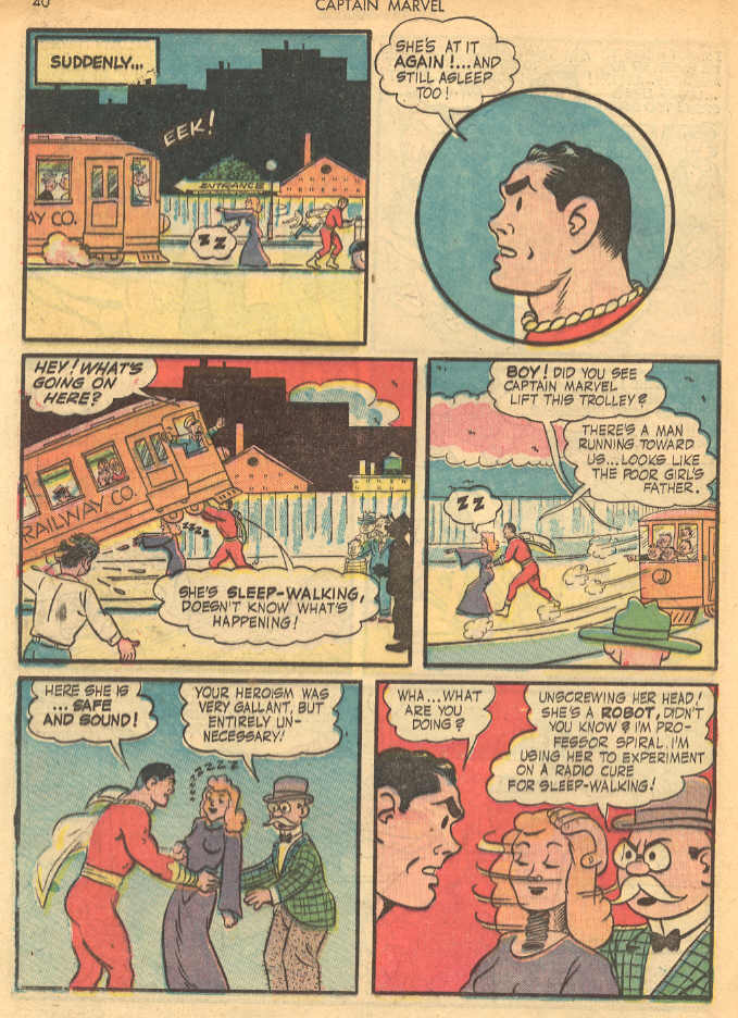 Captain Marvel Adventures issue 29 - Page 40