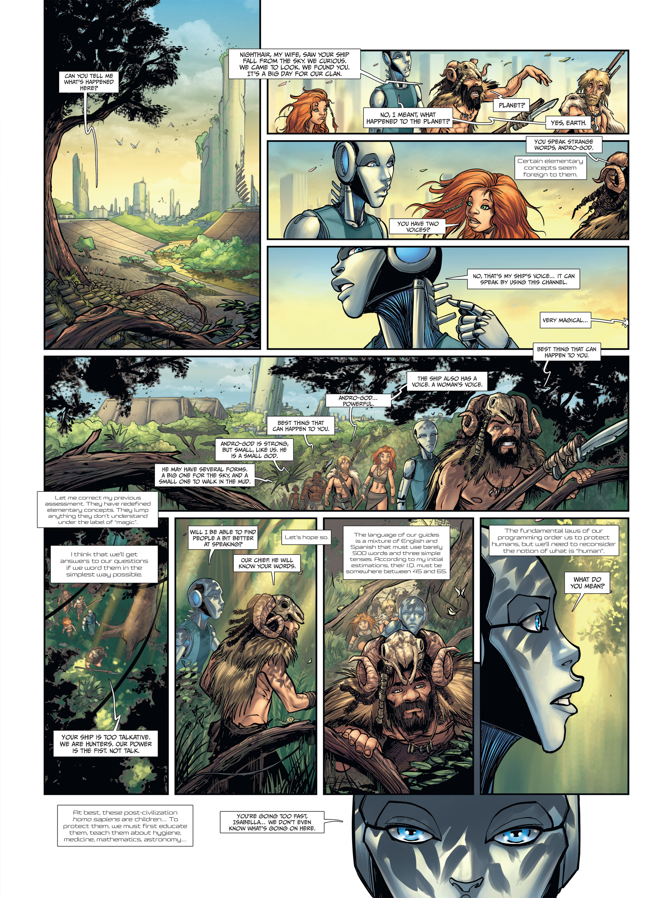 Read online Androïds comic -  Issue #2 - 19