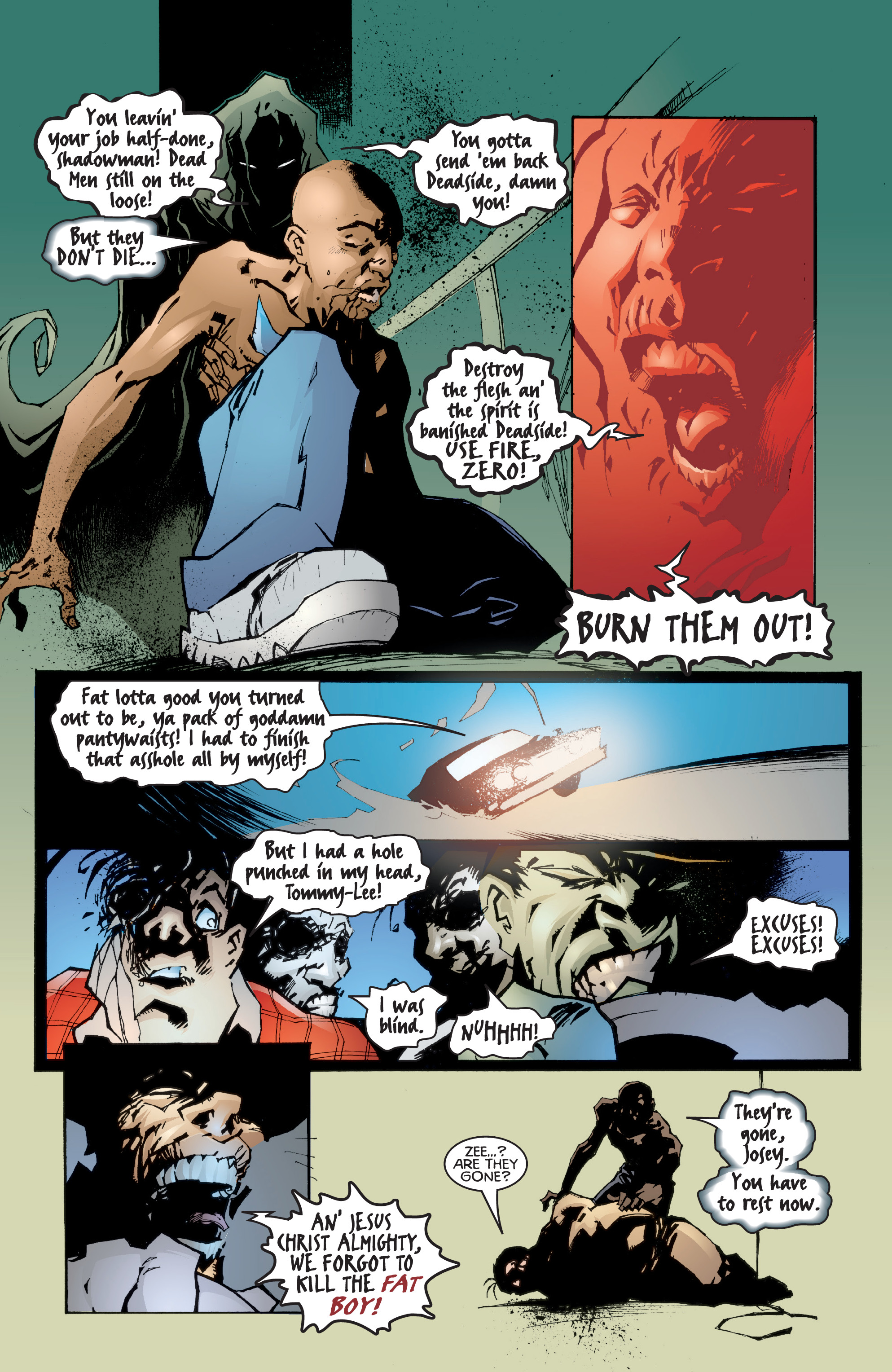 Read online Shadowman by Garth Ennis & Ashley Wood comic -  Issue # TPB - 85