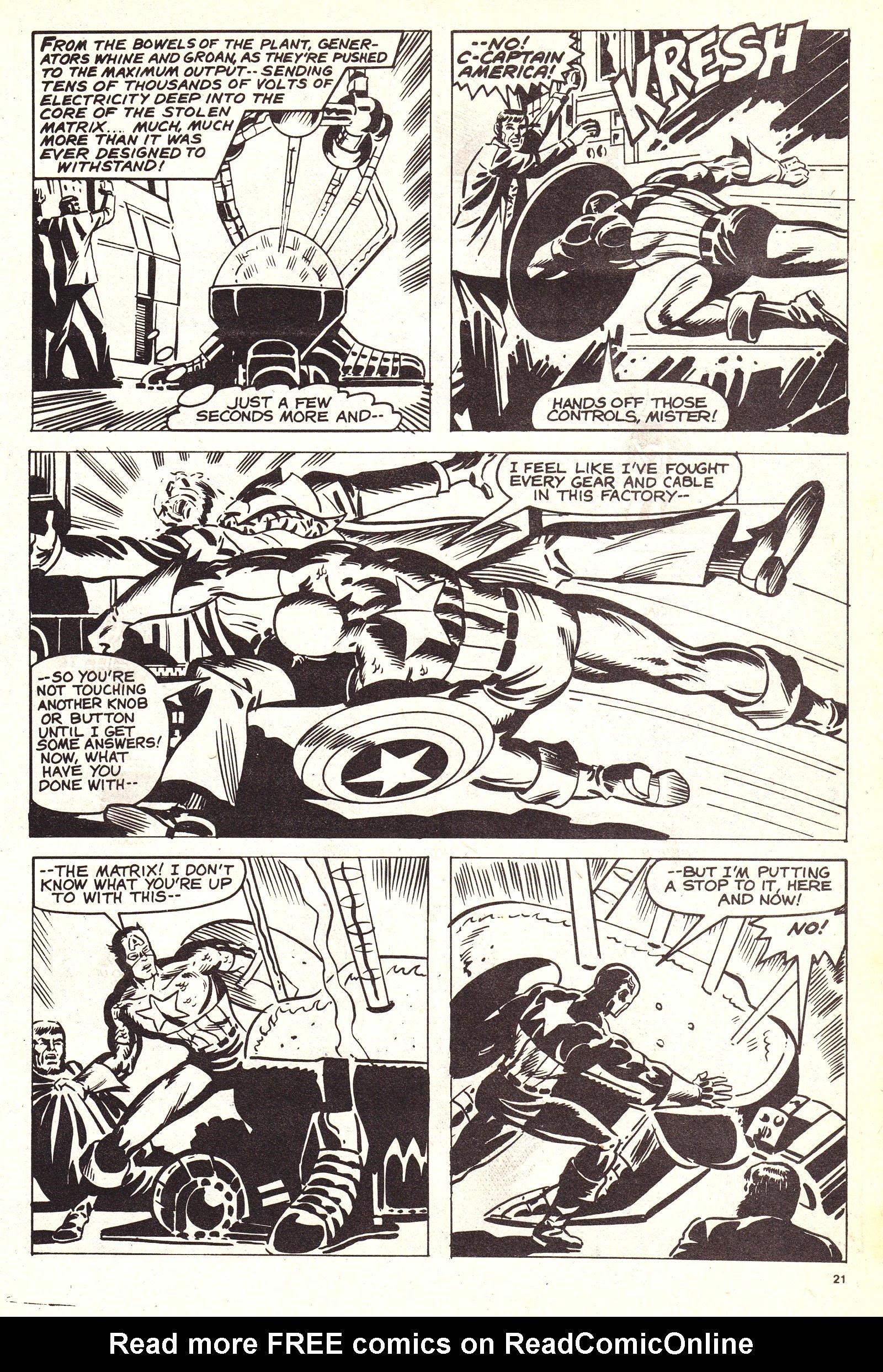 Read online Captain America (1981) comic -  Issue #55 - 20