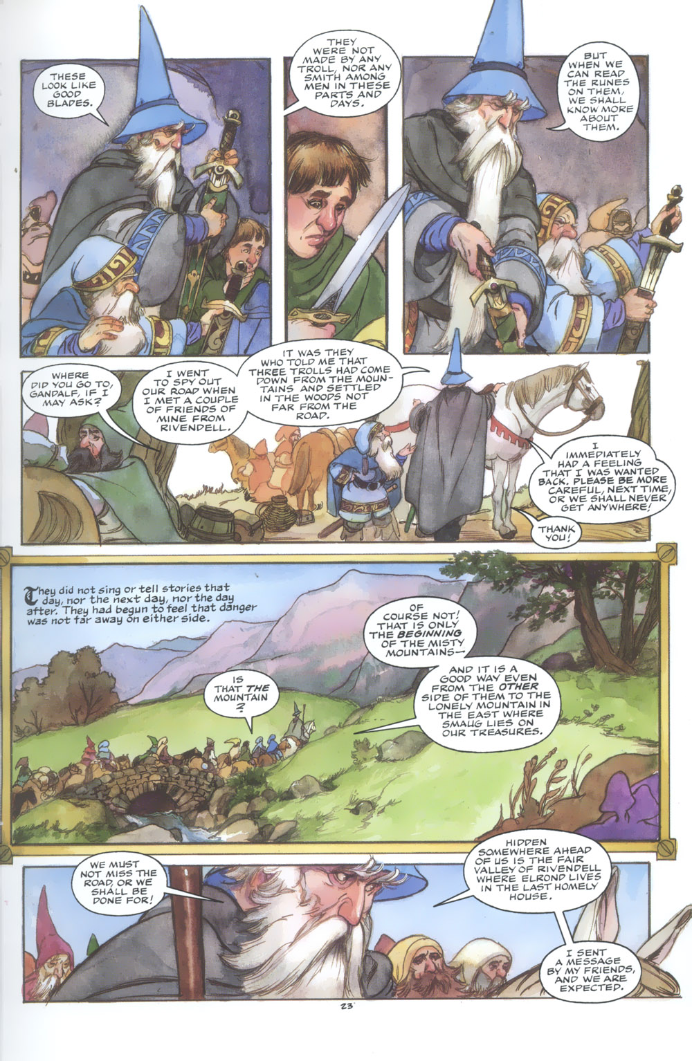 Read online The Hobbit comic -  Issue # TPB - 29