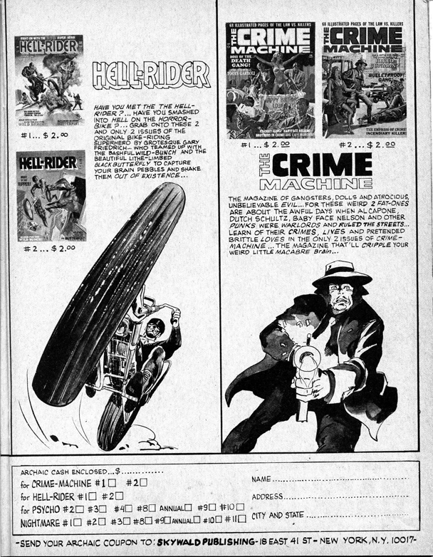 Read online Psycho comic -  Issue #11 - 27