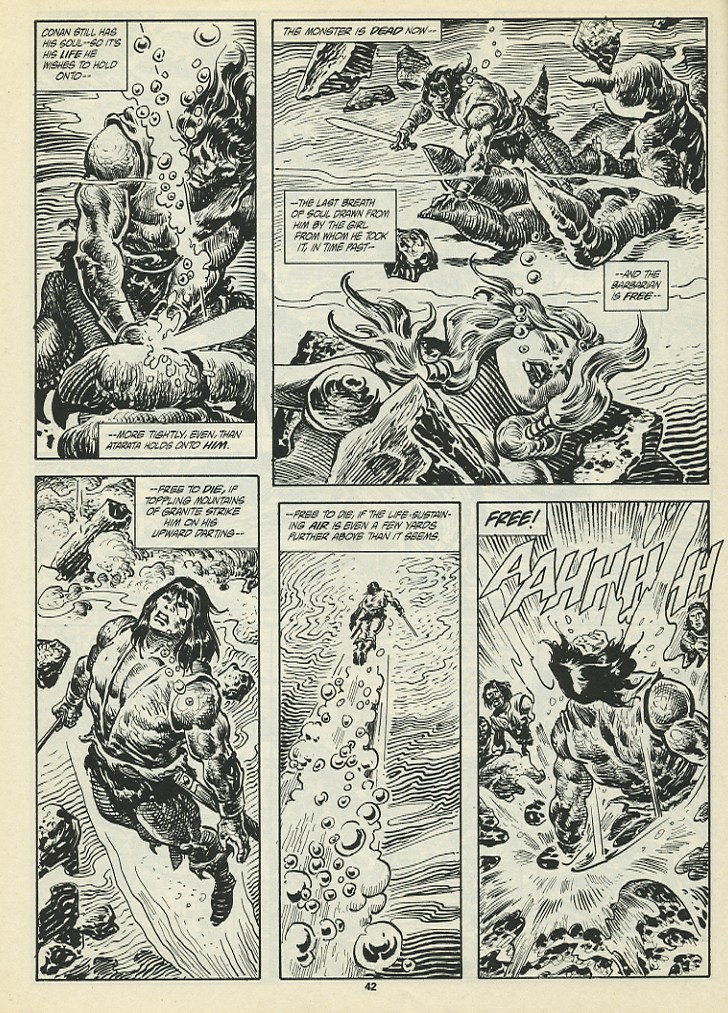 Read online The Savage Sword Of Conan comic -  Issue #198 - 44