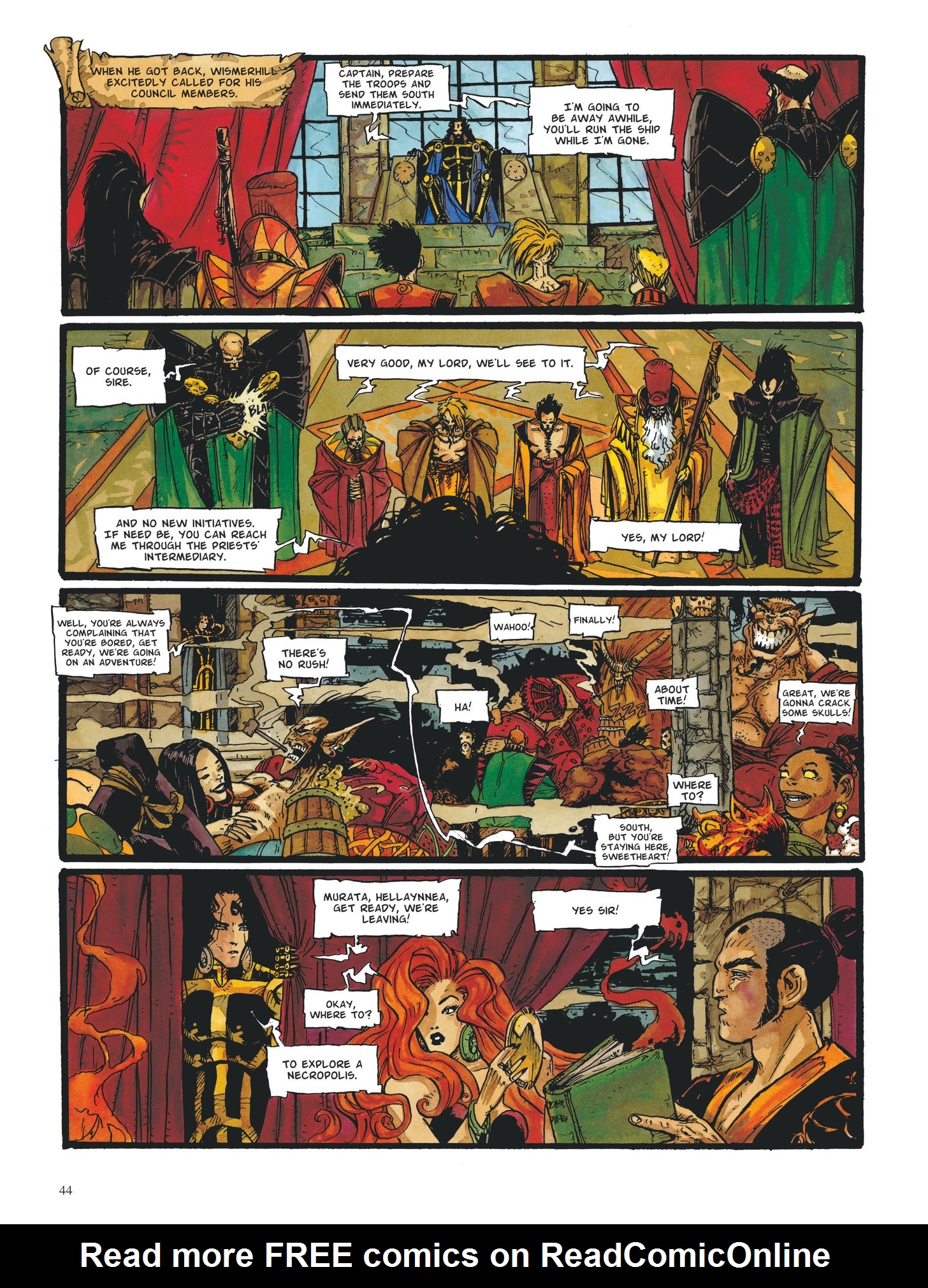 Read online The Black Moon Chronicles comic -  Issue #7 - 42