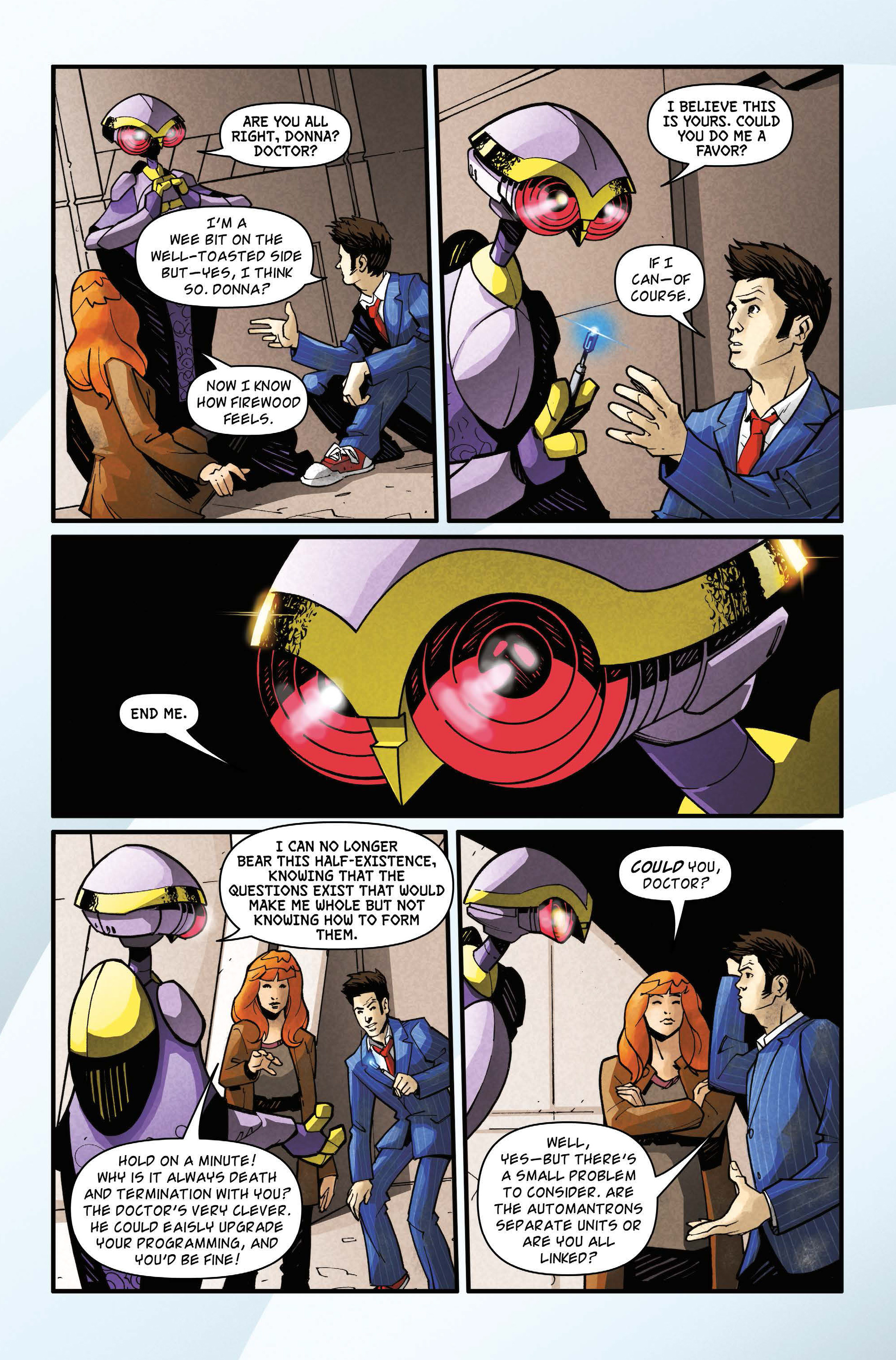 Read online Doctor Who: The Tenth Doctor Archives comic -  Issue #15 - 17