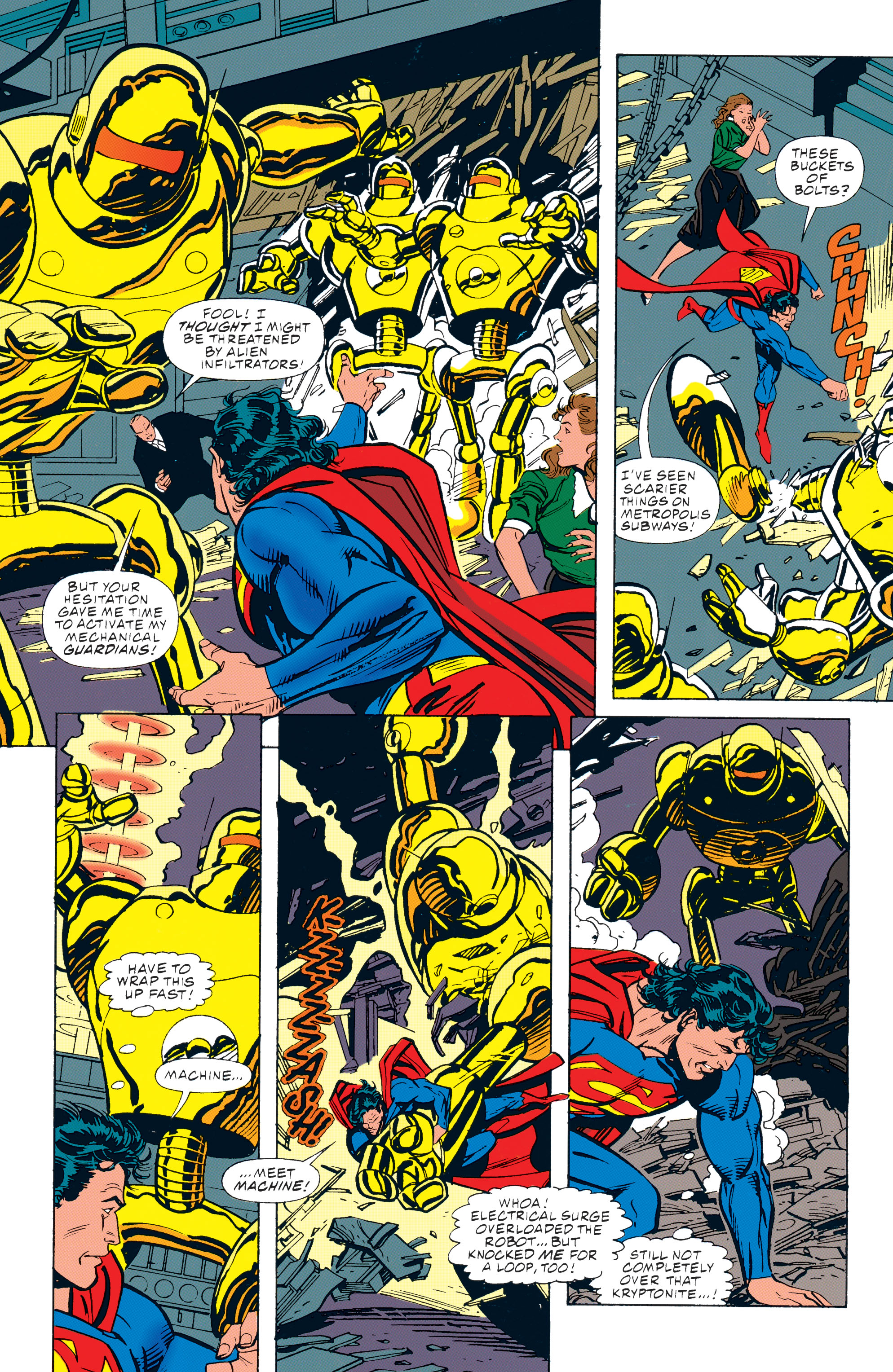 Read online Action Comics (1938) comic -  Issue #703 - 17