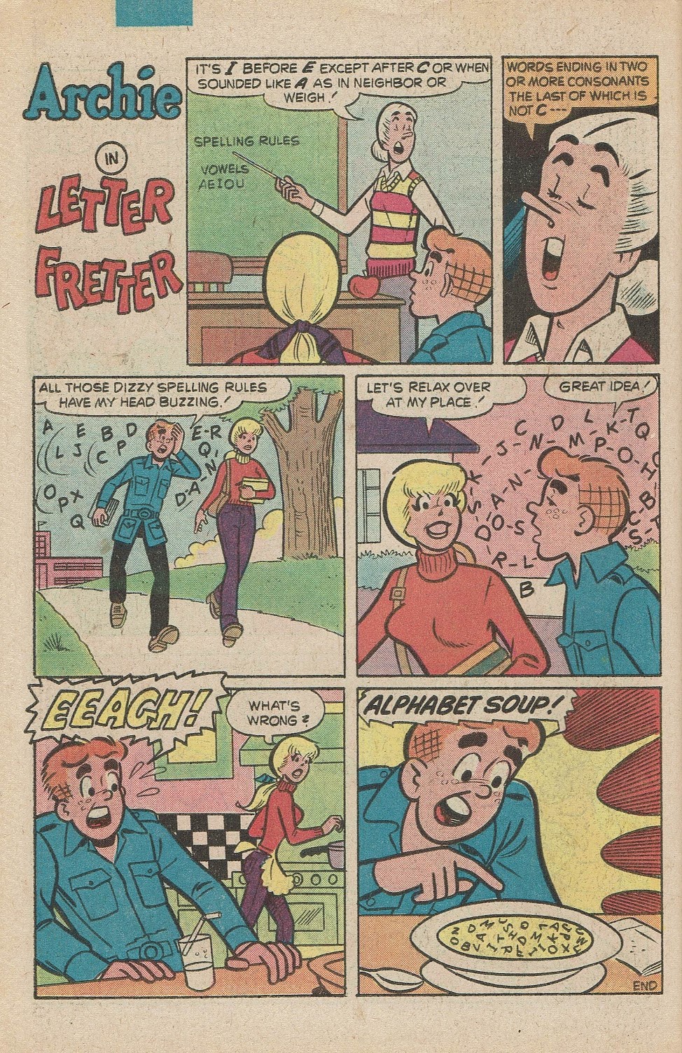 Read online Archie's Joke Book Magazine comic -  Issue #262 - 30
