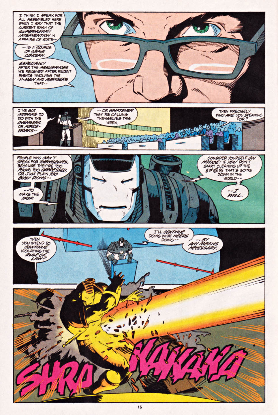 Read online War Machine (1994) comic -  Issue #5 - 13