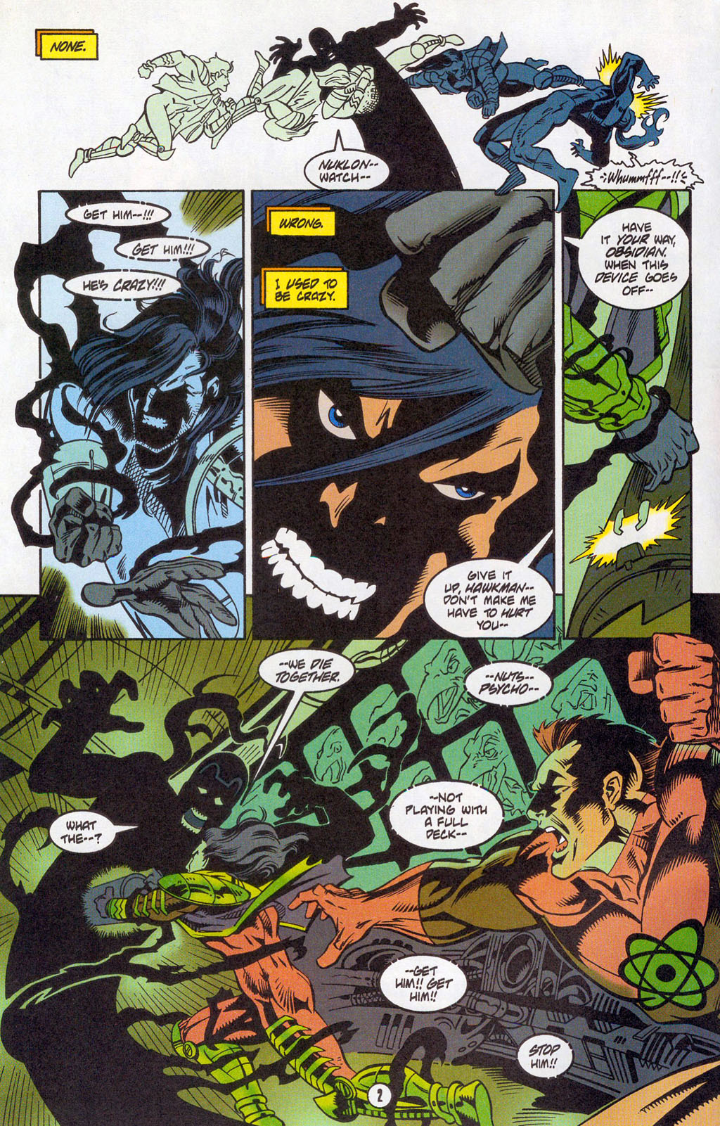 Hawkman (1993) Issue #33 #36 - English 3