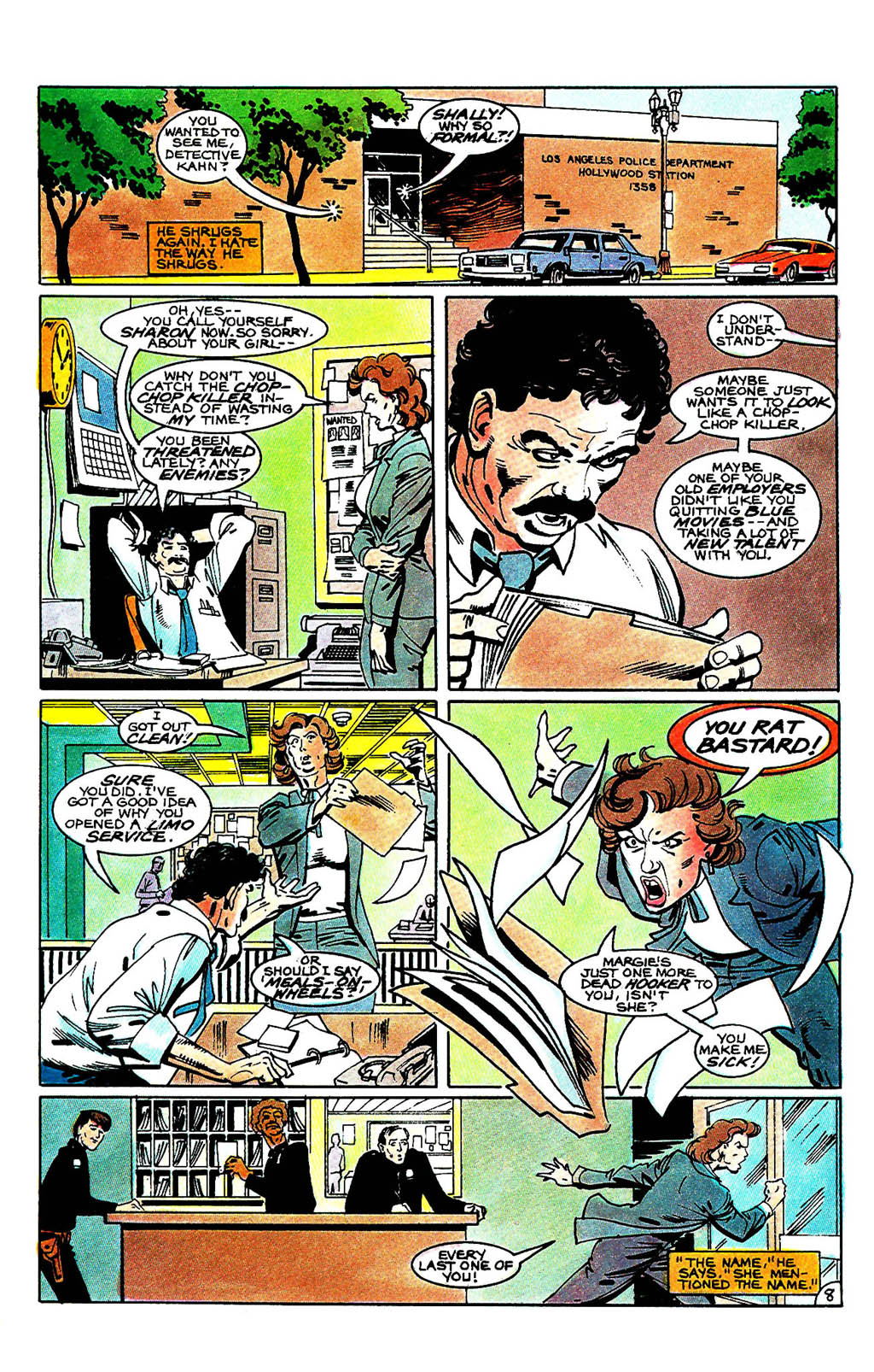 Read online Whisper (1986) comic -  Issue #9 - 10
