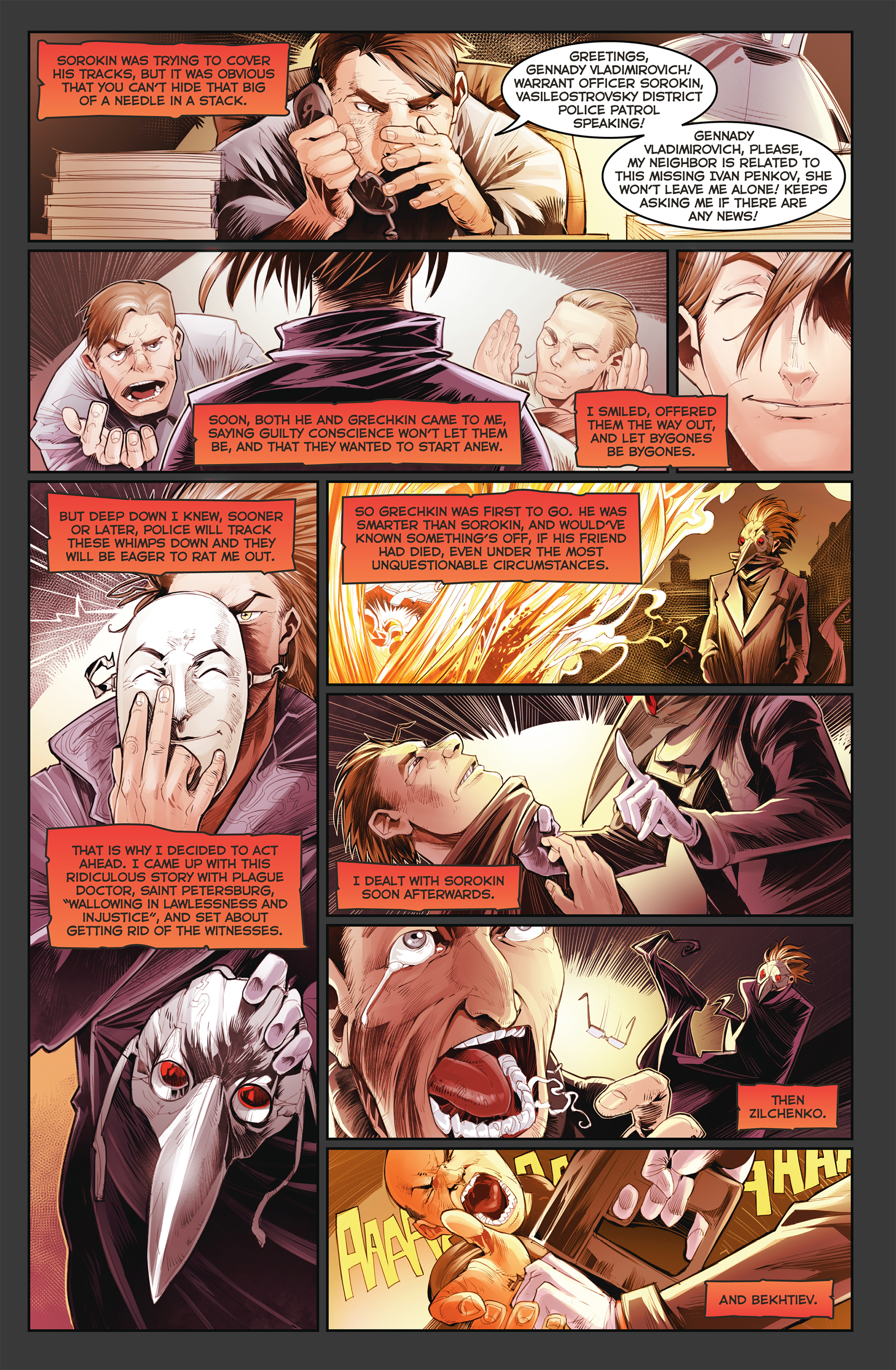Read online Major Grom comic -  Issue #8 - 19