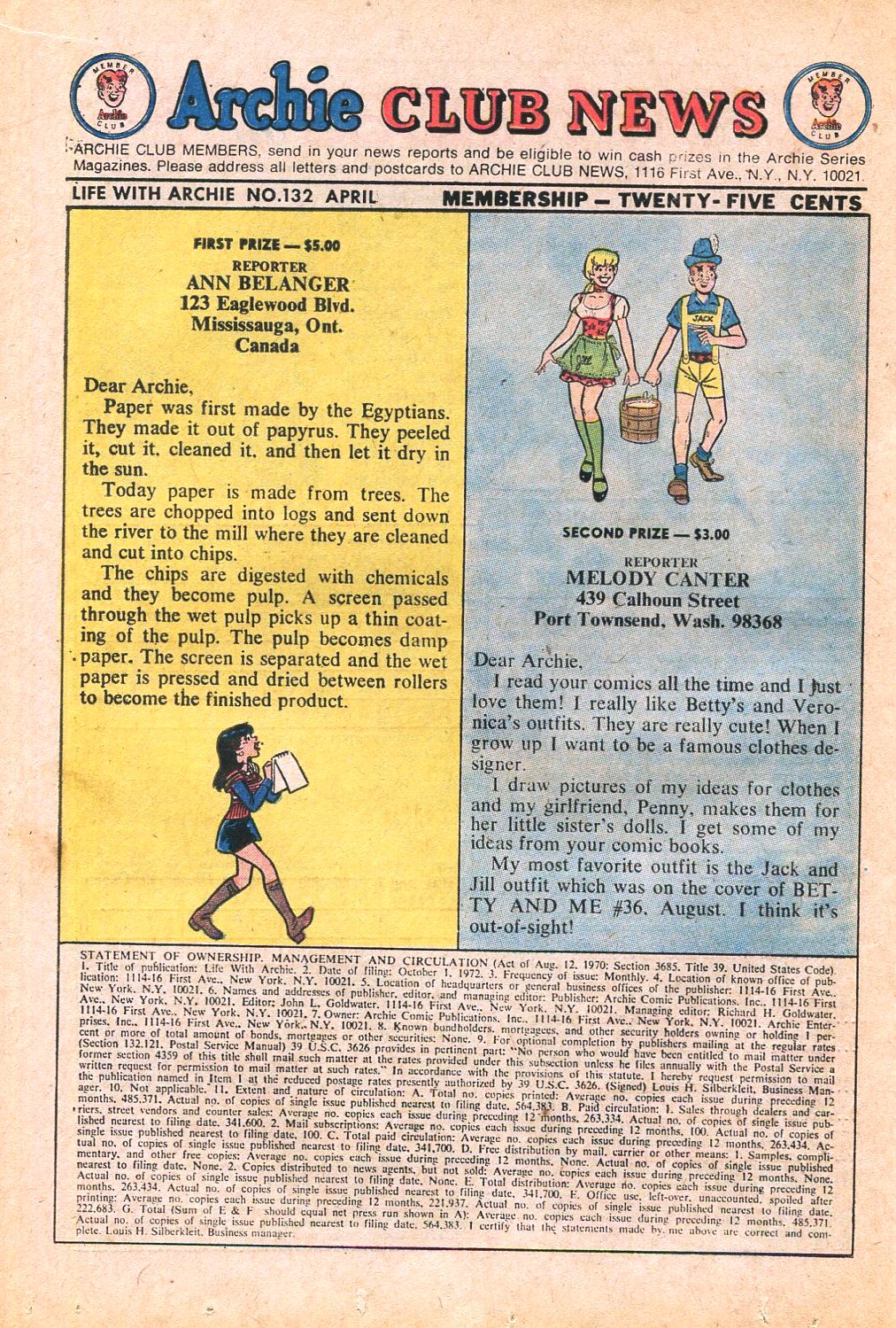 Read online Life With Archie (1958) comic -  Issue #132 - 20