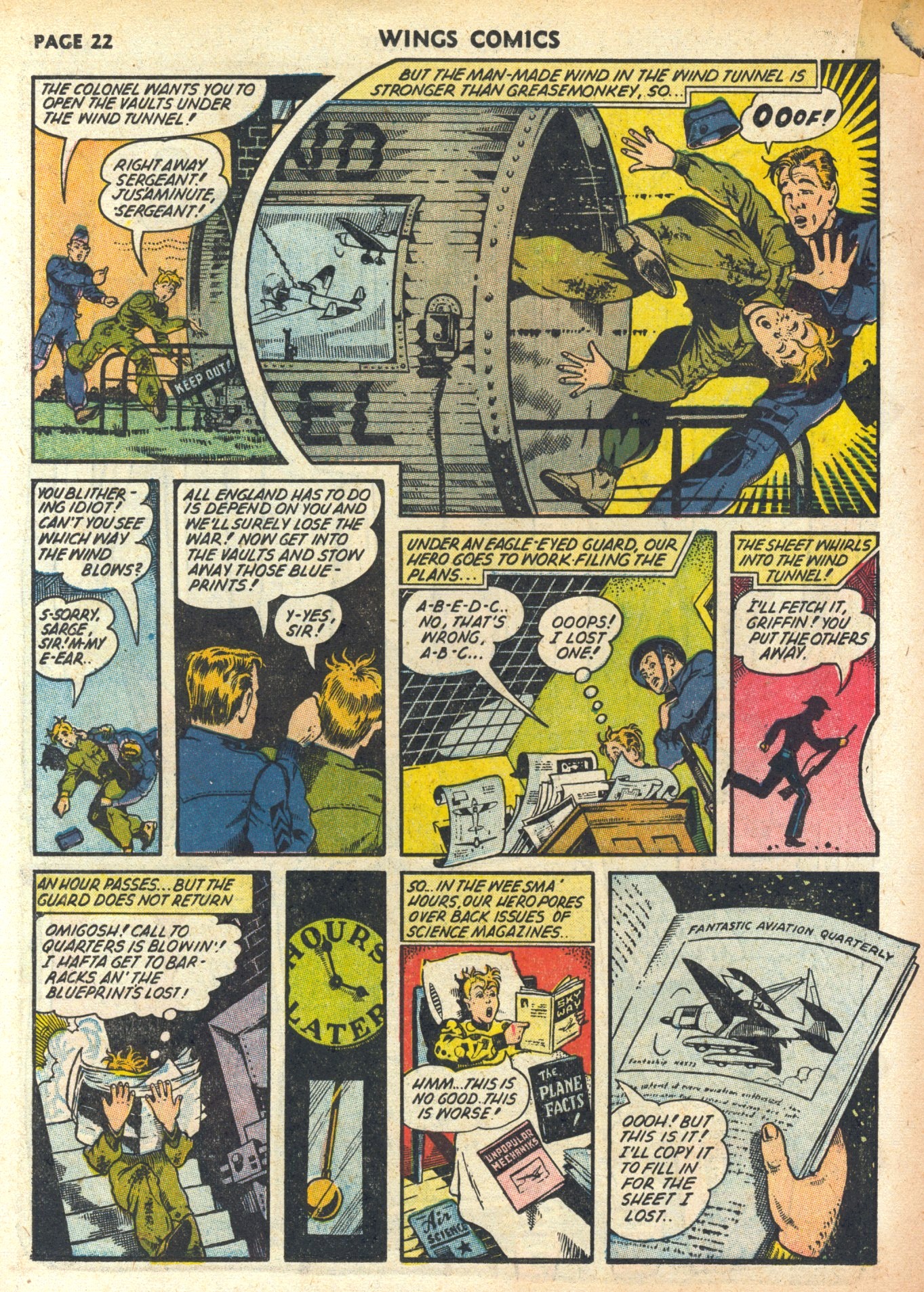 Read online Wings Comics comic -  Issue #30 - 24