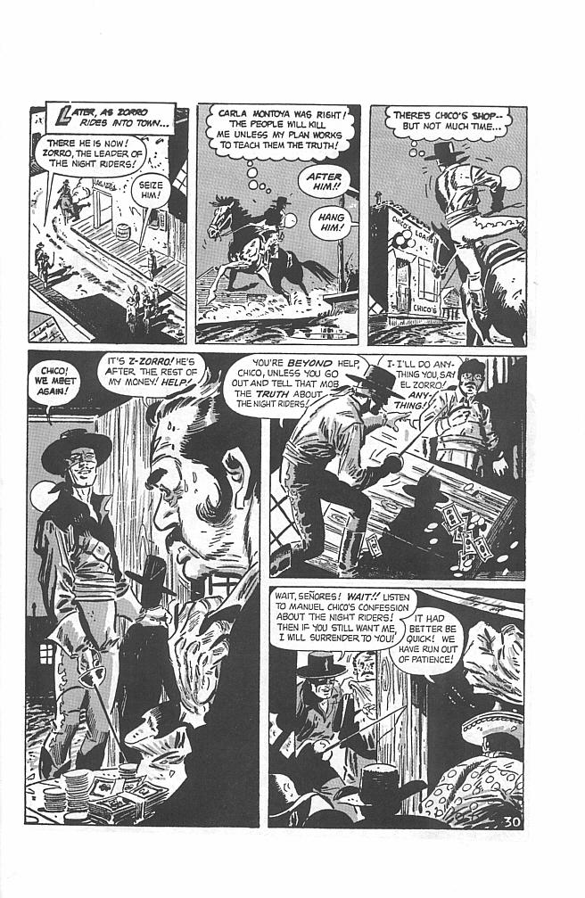 Read online The Sword Of Zorro comic -  Issue # Full - 33