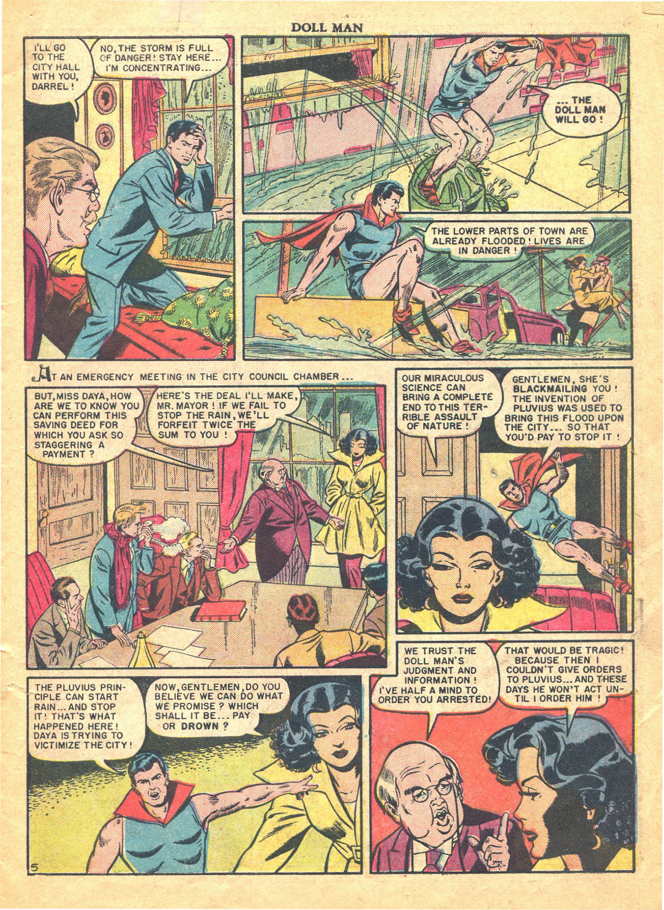 Read online Doll Man comic -  Issue #28 - 7