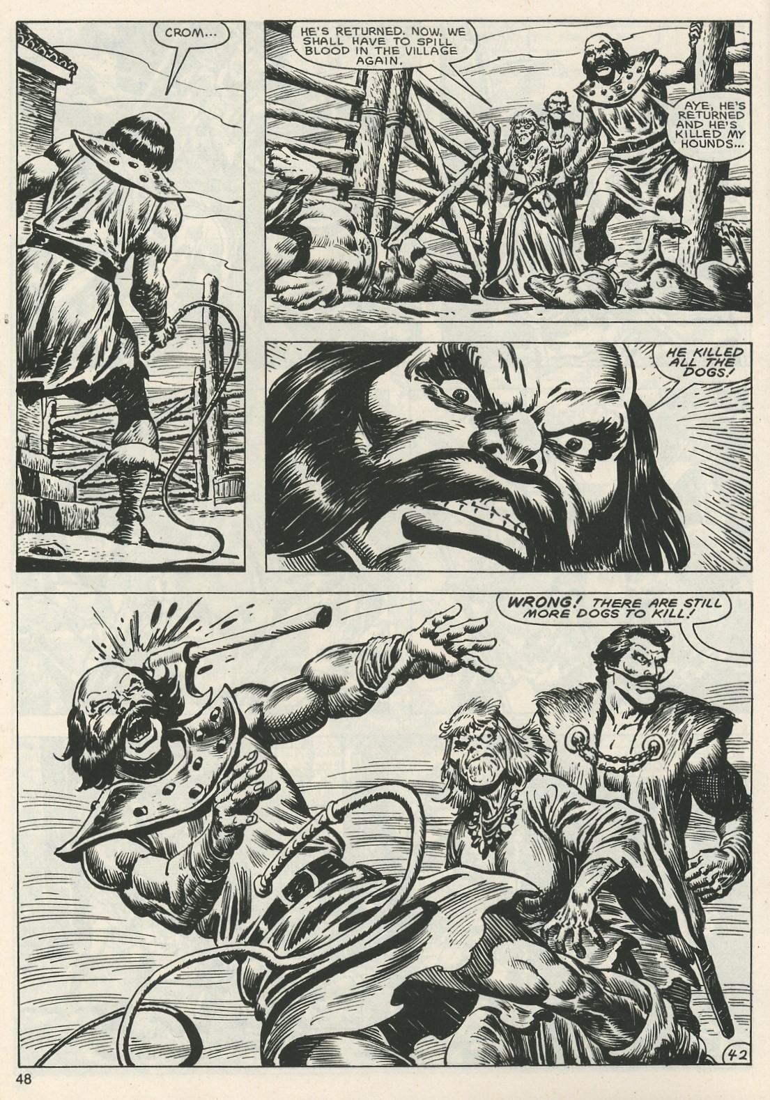 Read online The Savage Sword Of Conan comic -  Issue #119 - 47