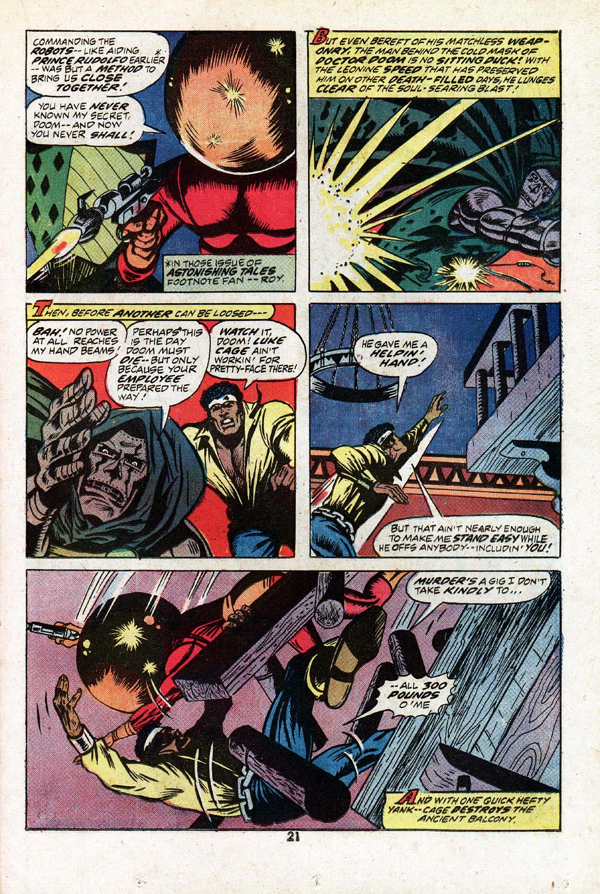 Read online Hero for Hire comic -  Issue #9 - 16