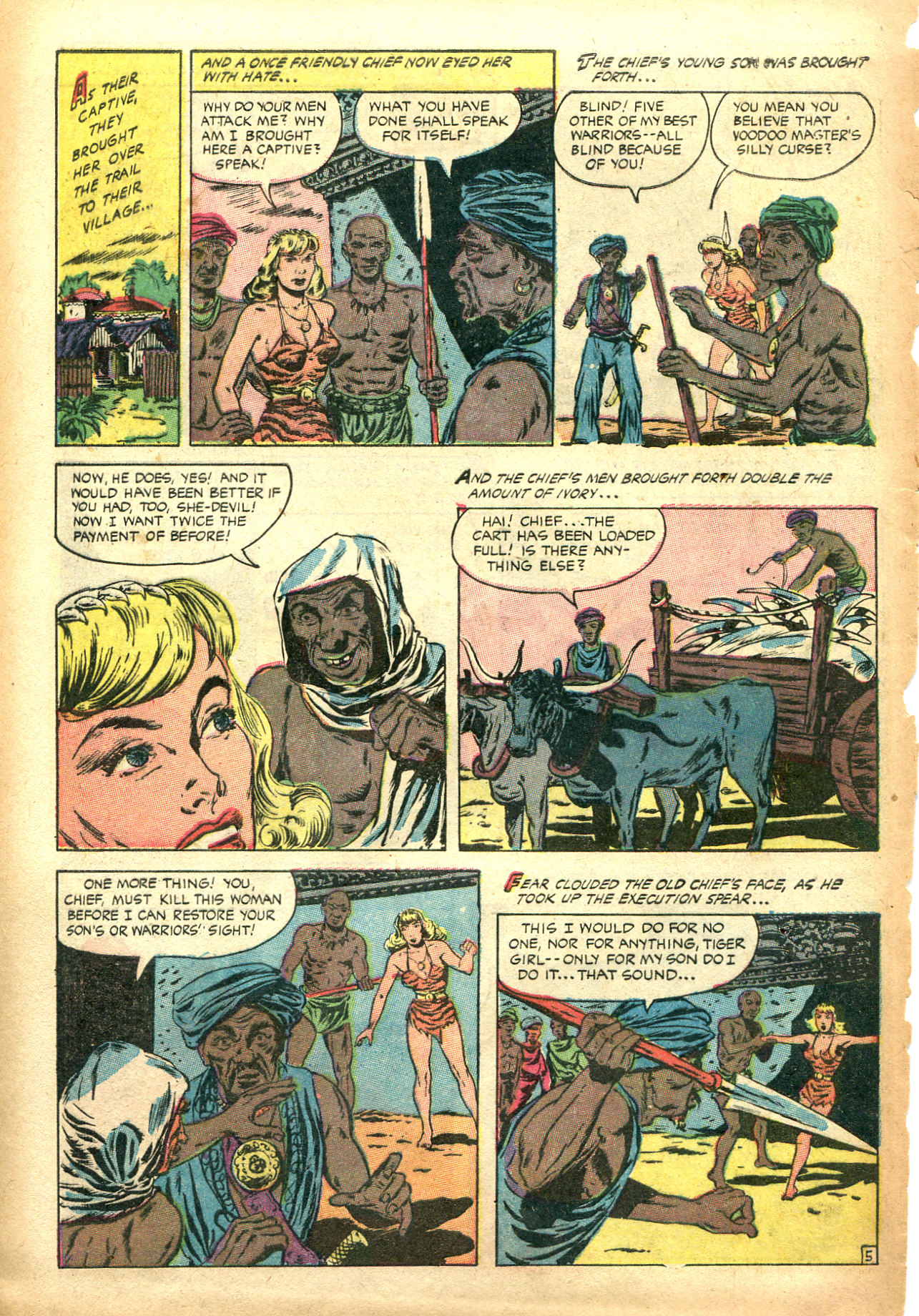 Read online Jungle Comics comic -  Issue #162 - 32